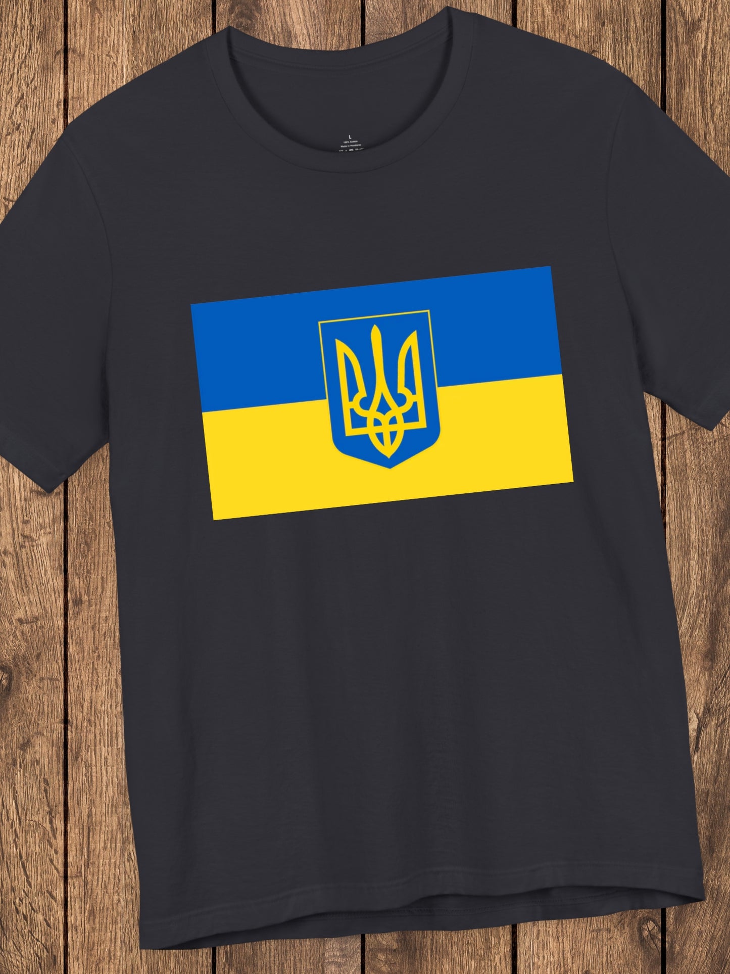 Ukrainian Flag Unisex T-Shirt, Ukraine Supporters Tee,