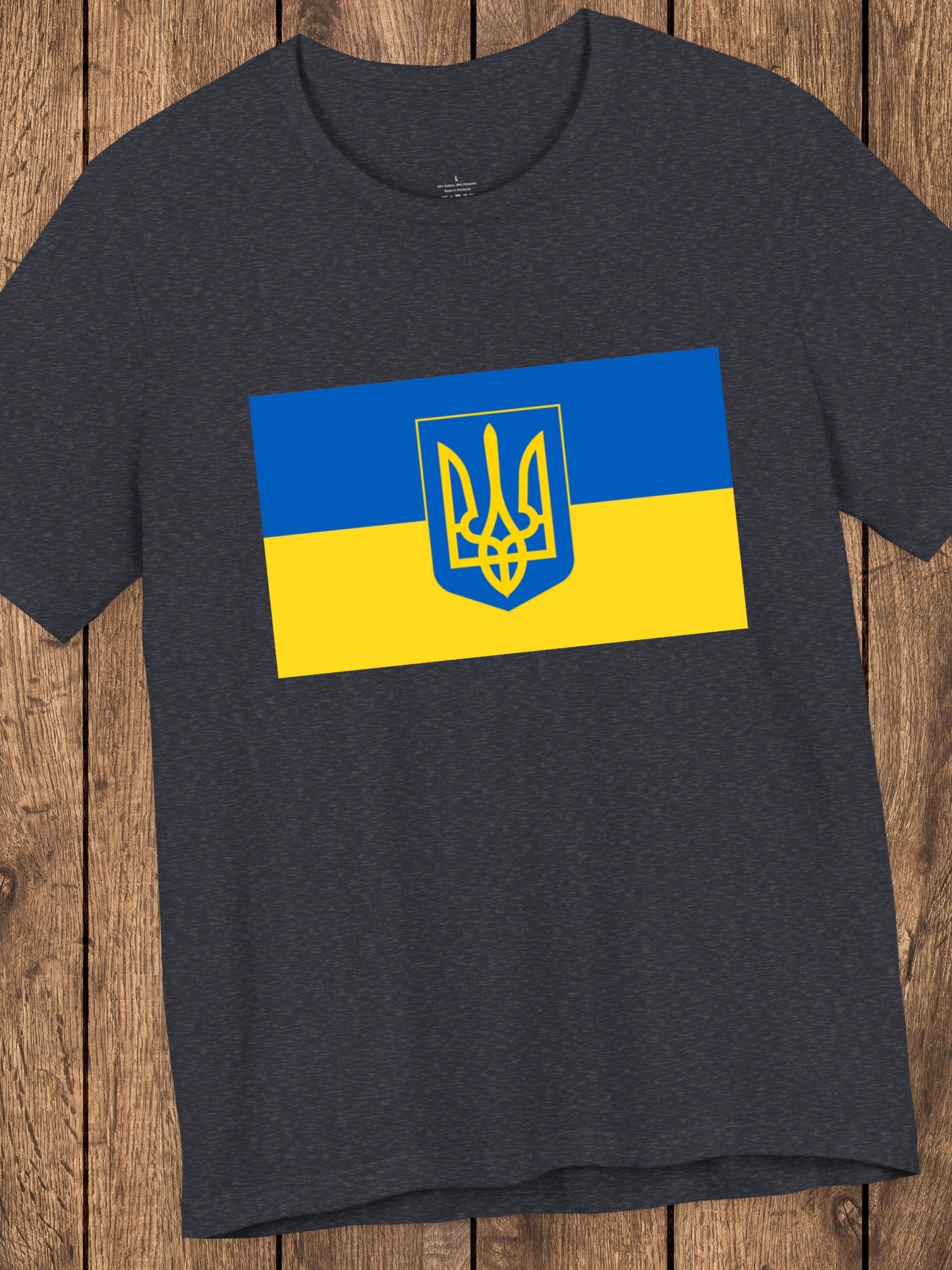 Ukrainian Flag Unisex T-Shirt, Ukraine Supporters Tee,