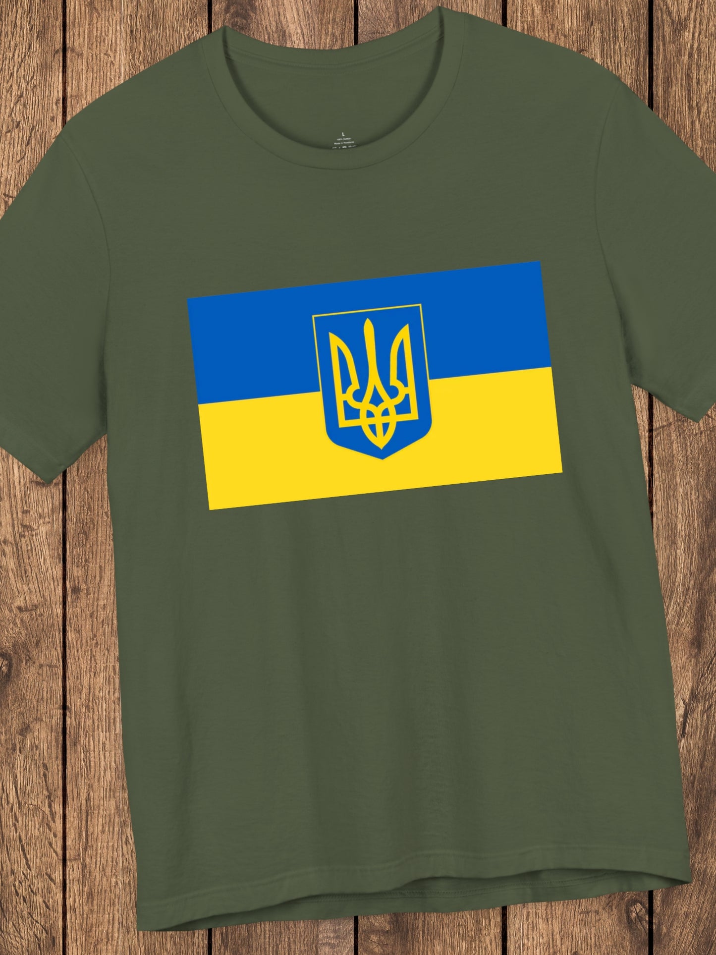 Ukrainian Flag Unisex T-Shirt, Ukraine Supporters Tee,