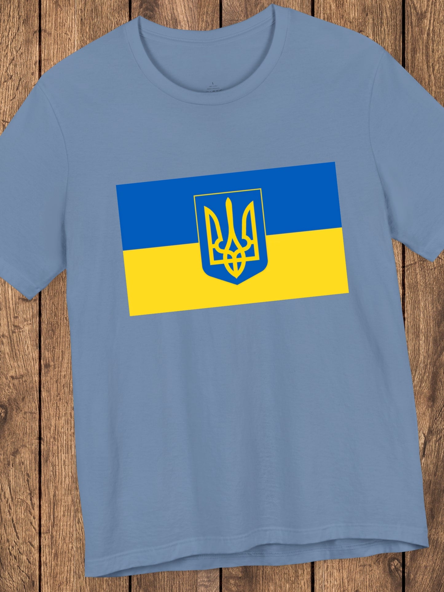 Ukrainian Flag Unisex T-Shirt, Ukraine Supporters Tee,