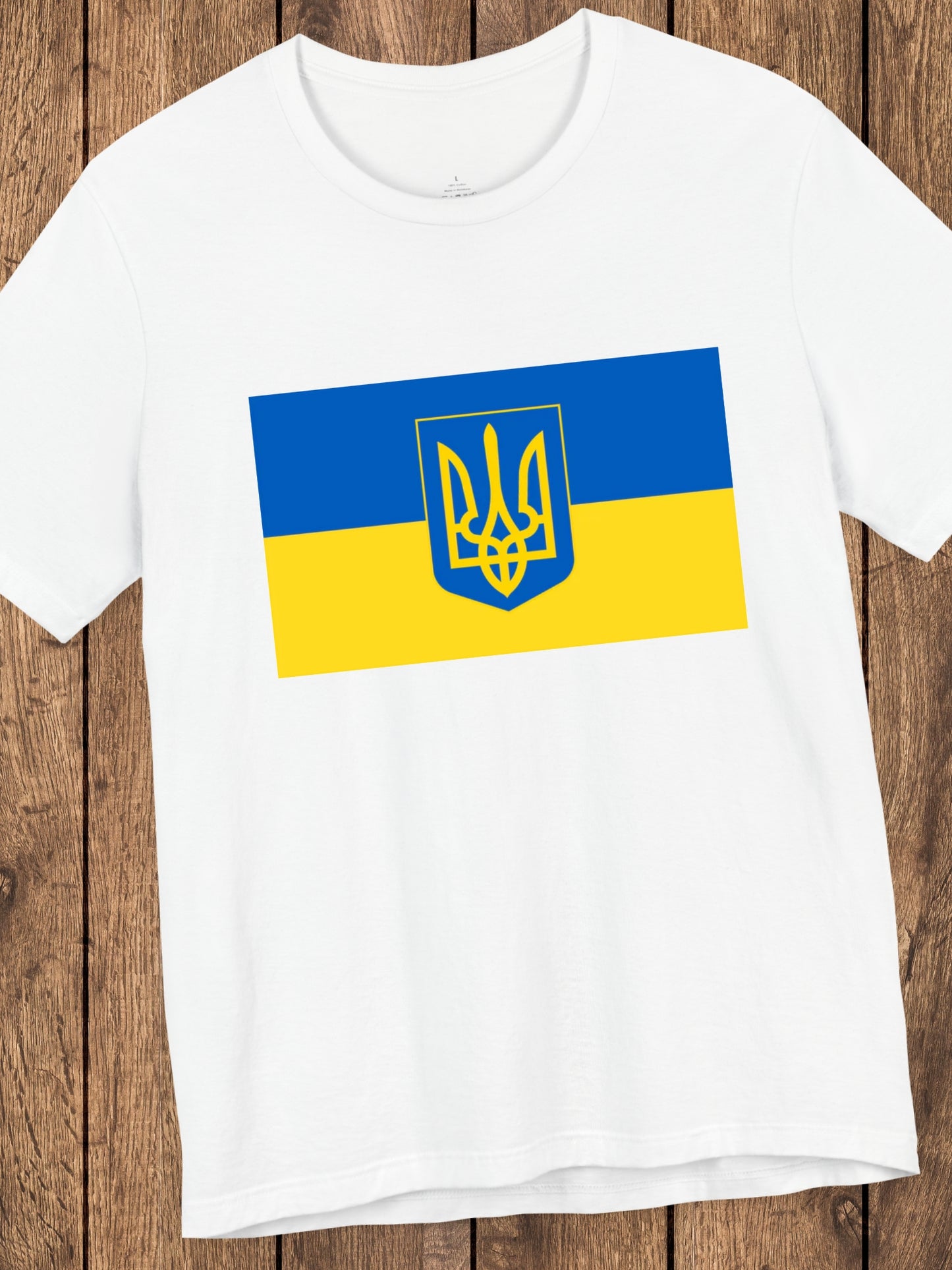 Ukrainian Flag Unisex T-Shirt, Ukraine Supporters Tee,