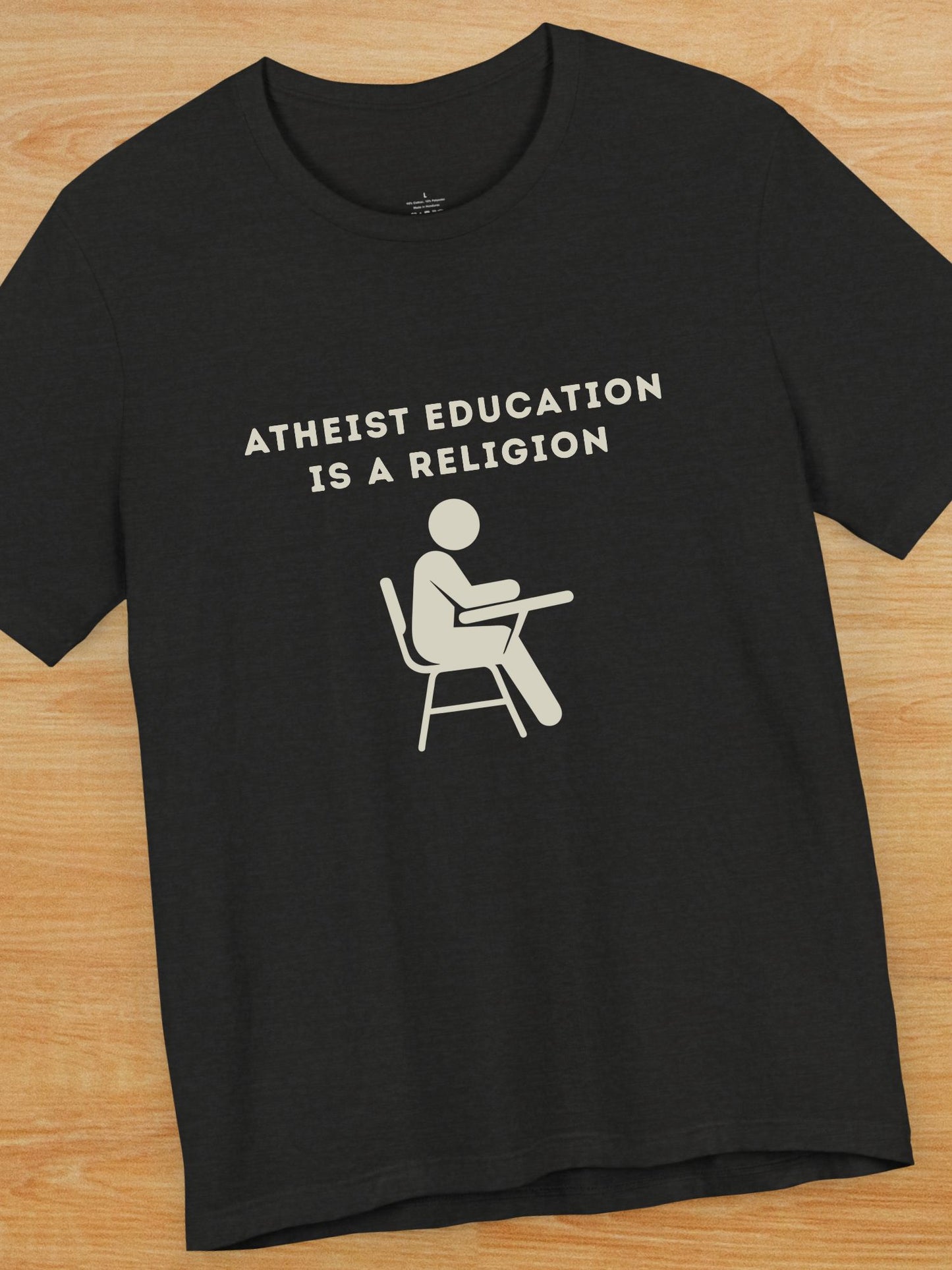 'Atheist Education is a Religion' Unisex T-Shirt