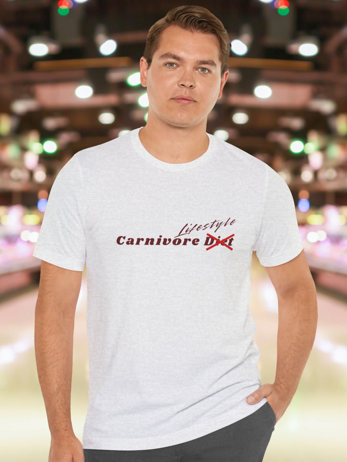 'Carnivore Lifestyle' Unisex T-Shirt, Carnivore Diet Apparel, Health and Wellness