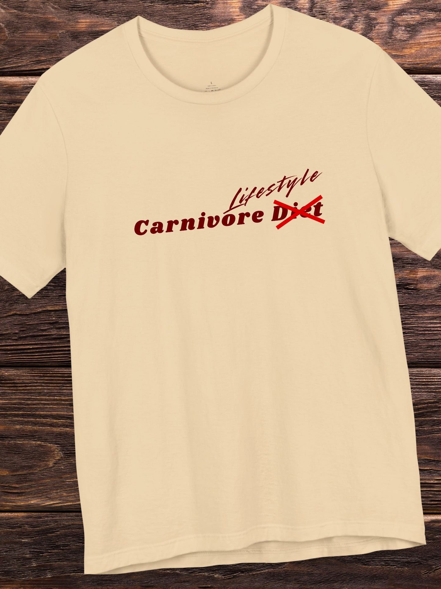 'Carnivore Lifestyle' Unisex T-Shirt, Carnivore Diet Apparel, Health and Wellness