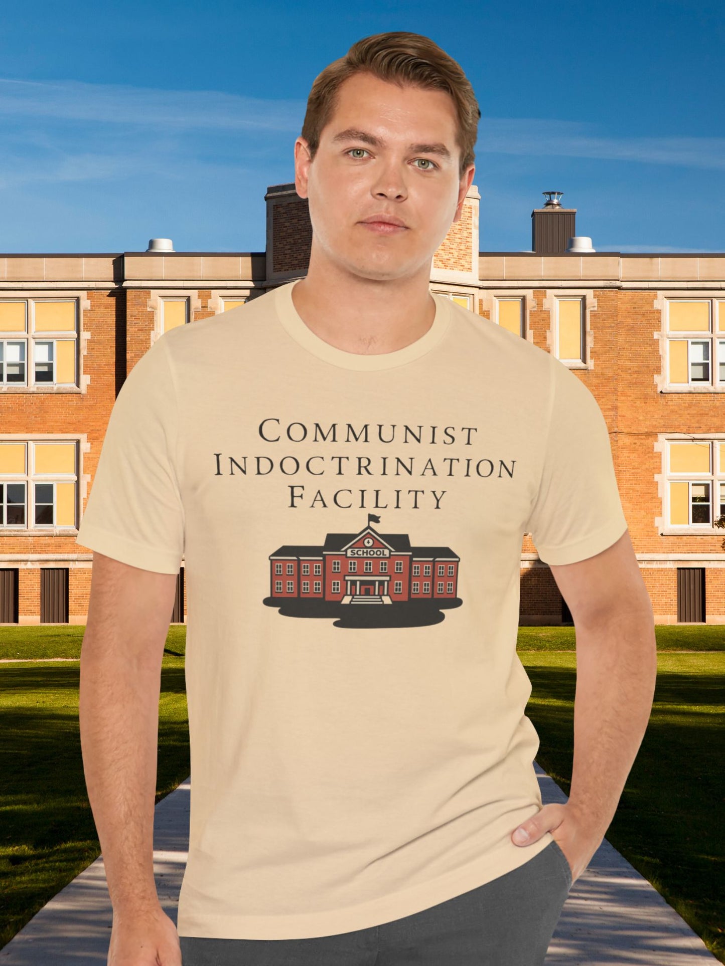 "Communist Indoctrination Facility" Unisex T-Shirt