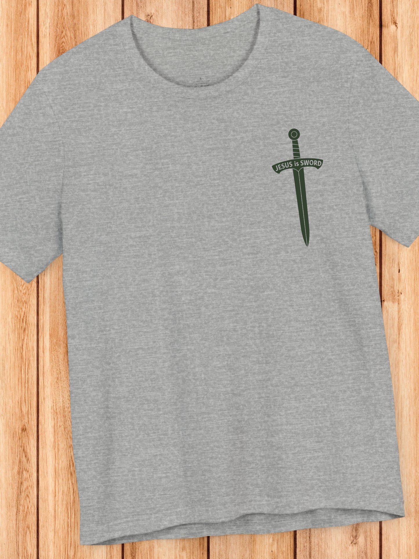 'Cut through the lies, JESUS is SWORD' Unisex T-Shirt, Christian Apparel, Jesus Tee