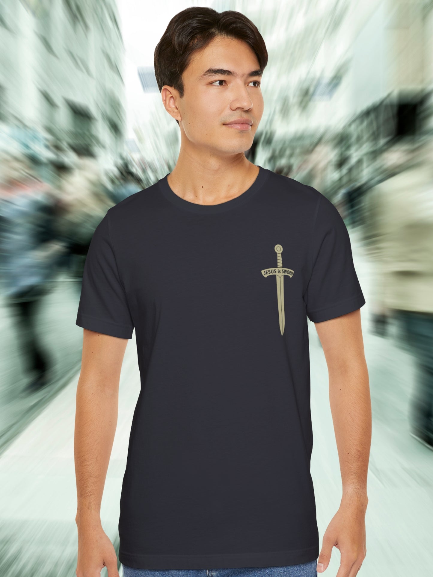 'Cut through the lies, JESUS is SWORD' Unisex T-Shirt, Christian Apparel, Jesus Tee