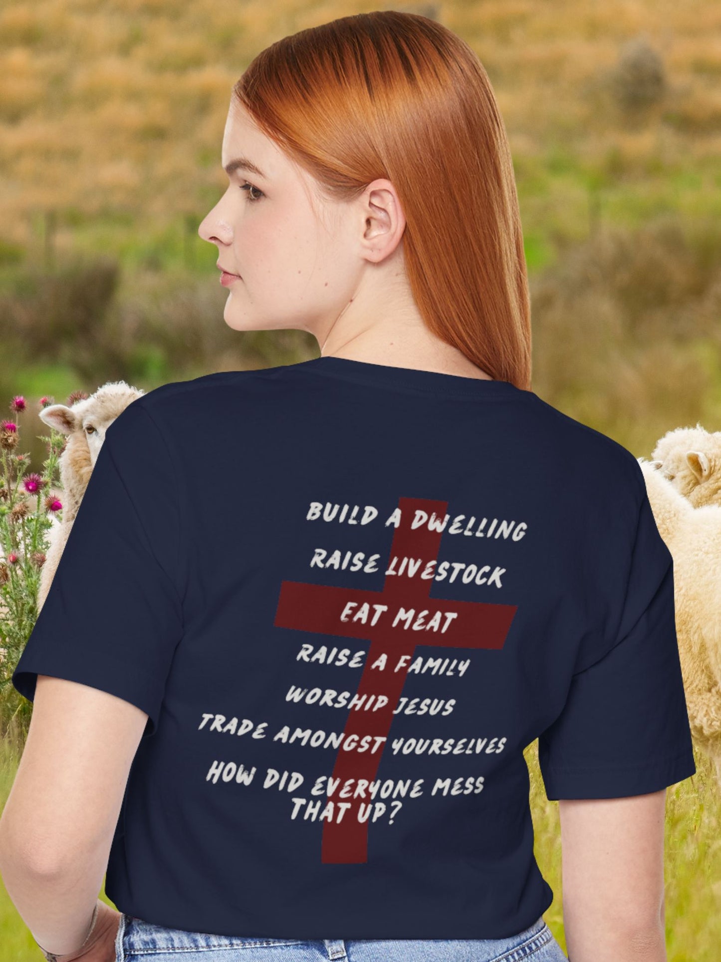 Christian Life Unisex T-Shirt, Jesus Tee