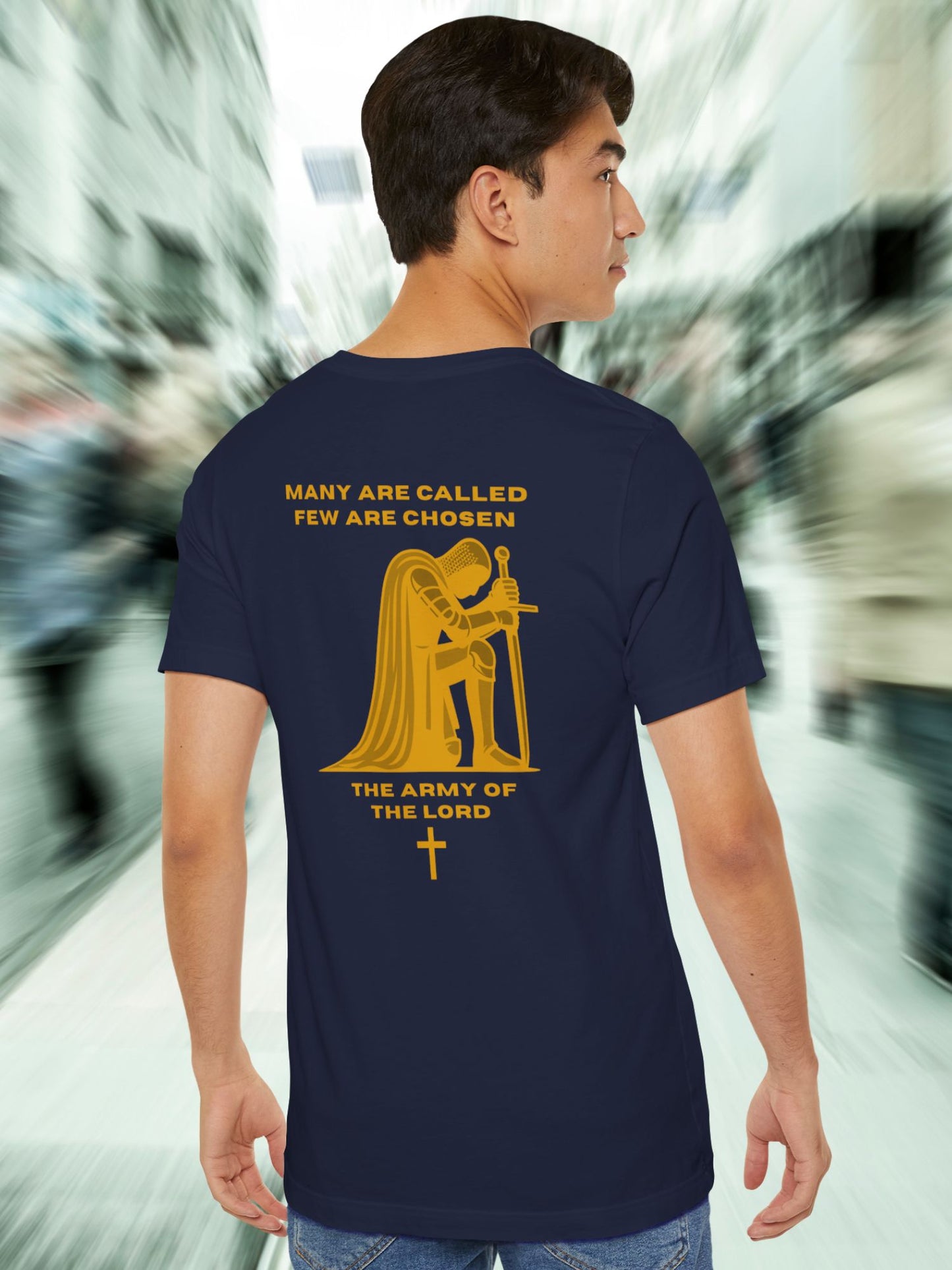 'Many are Called, Few are Chosen, The Army of The Lord' Knight Graphic Unisex T-Shirt, Christian Apparel