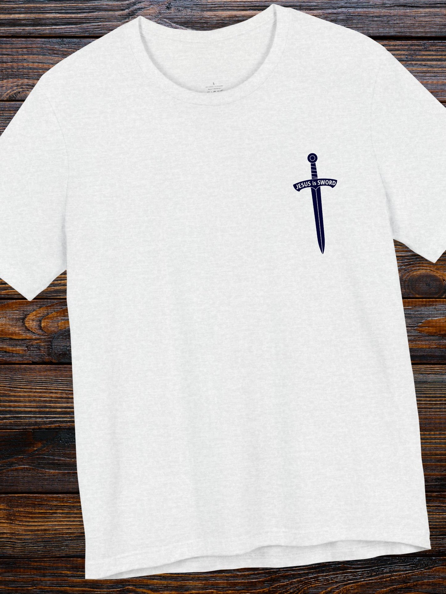 'For This Purpose The Son Of God Was Manifested... Jesus is Sword' Unisex T-Shirt, Christian Apparel, Jesus Tee, Bible Verse 1 John 3:8