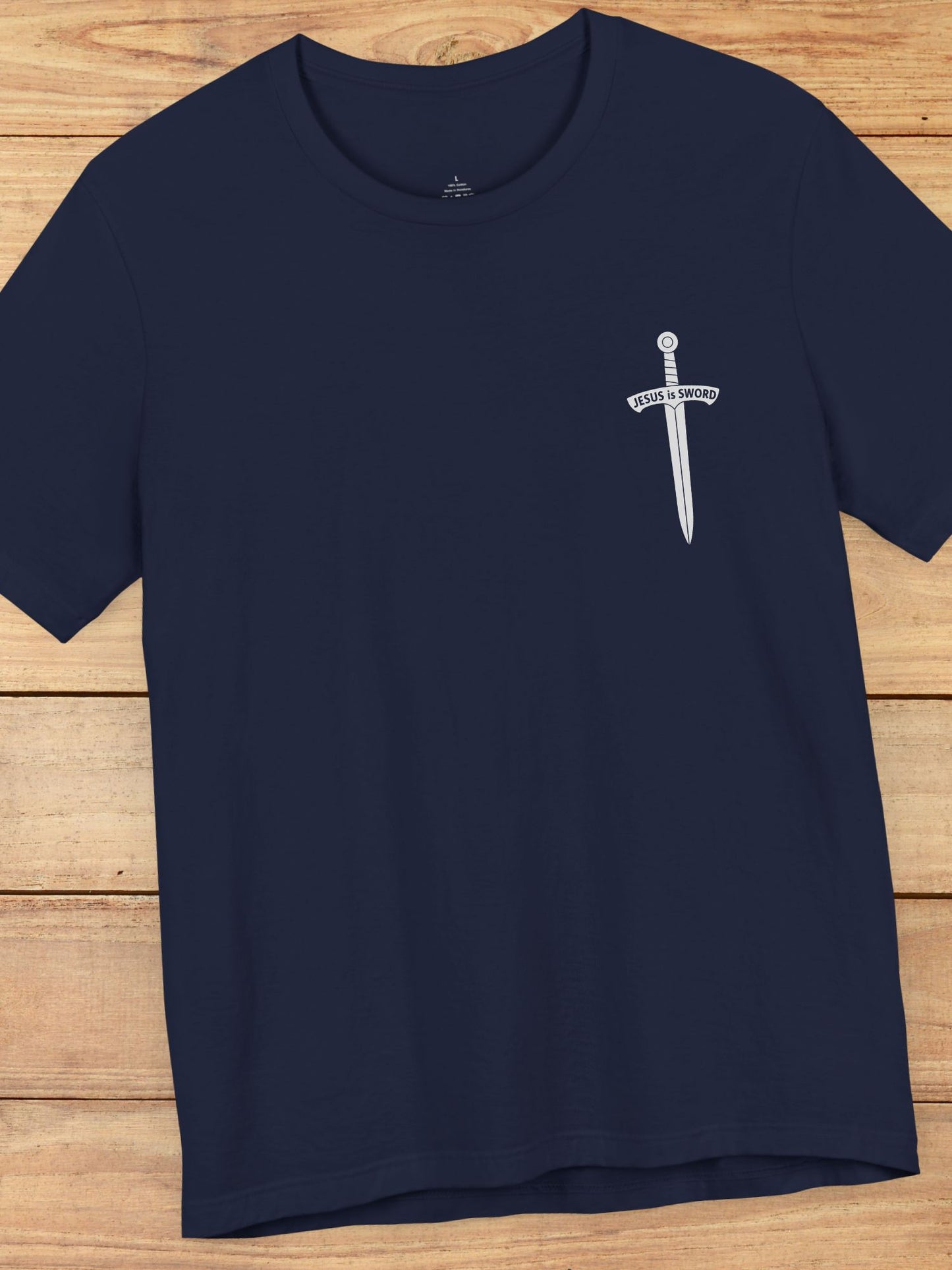 'For This Purpose The Son Of God Was Manifested... Jesus is Sword' Unisex T-Shirt, Christian Apparel, Jesus Tee, Bible Verse 1 John 3:8