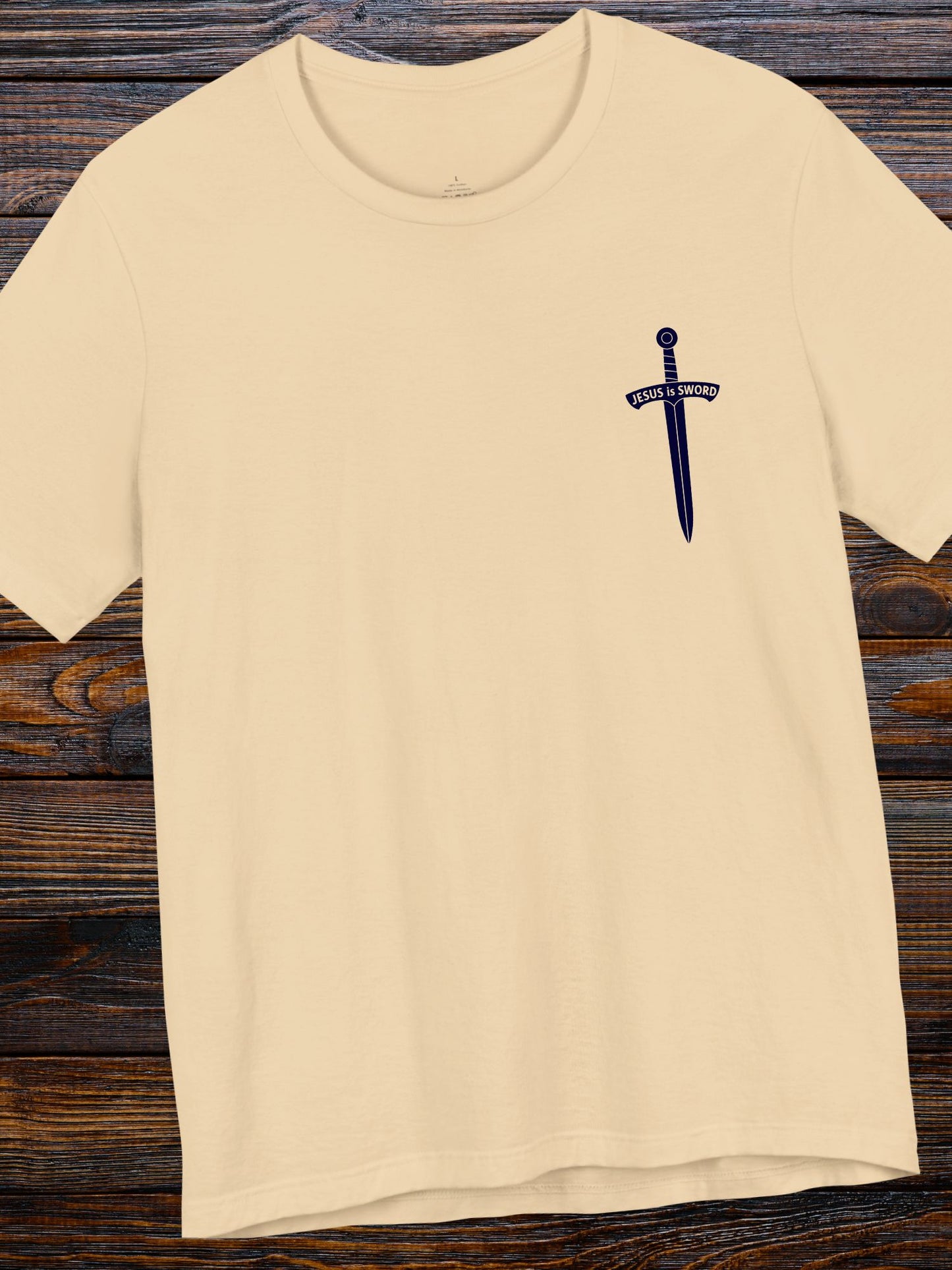 'For This Purpose The Son Of God Was Manifested... Jesus is Sword' Unisex T-Shirt, Christian Apparel, Jesus Tee, Bible Verse 1 John 3:8