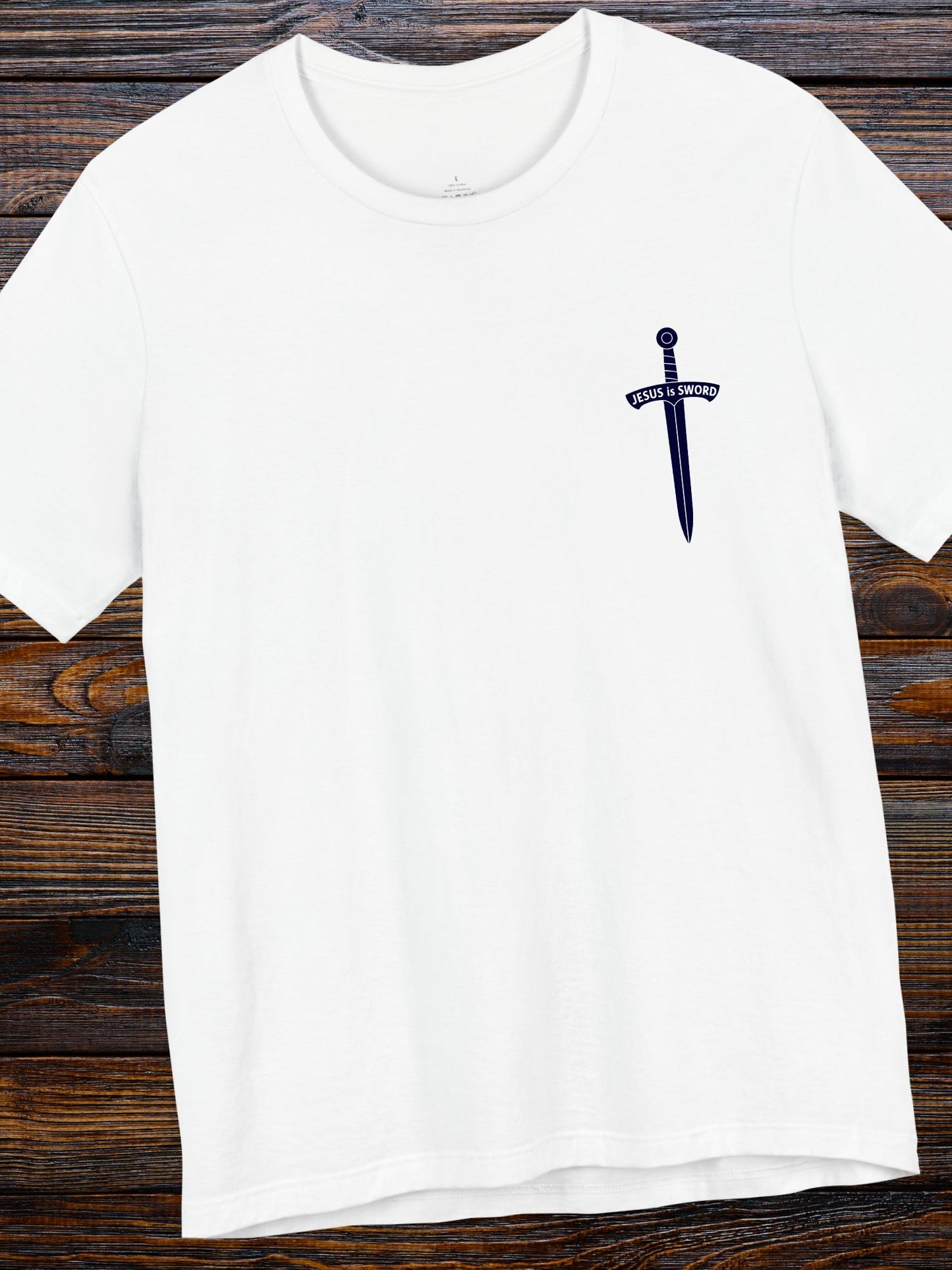 'For This Purpose The Son Of God Was Manifested... Jesus is Sword' Unisex T-Shirt, Christian Apparel, Jesus Tee, Bible Verse 1 John 3:8