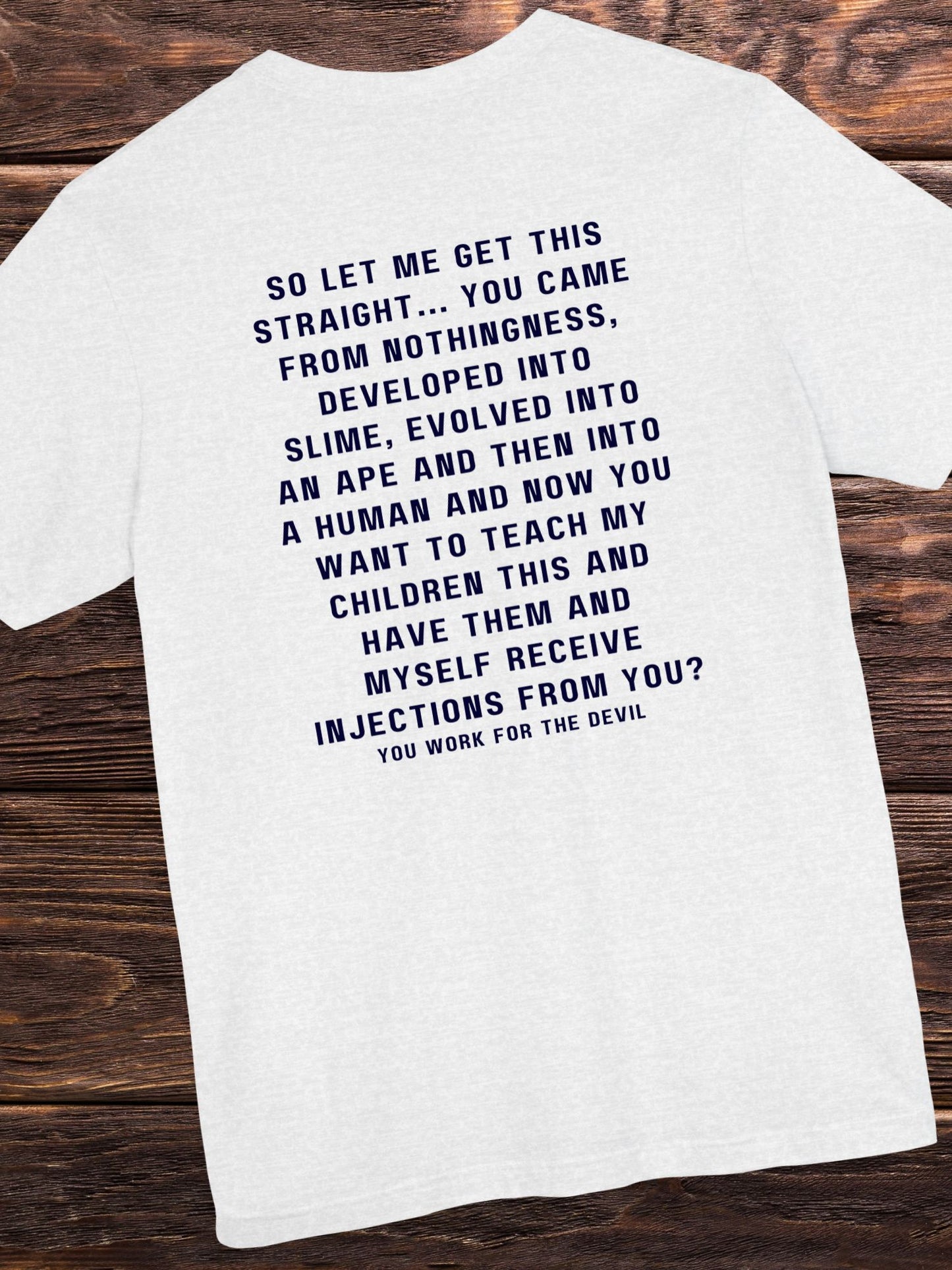 'So let me get this straight...' Unisex T-Shirt, Christian Apparel