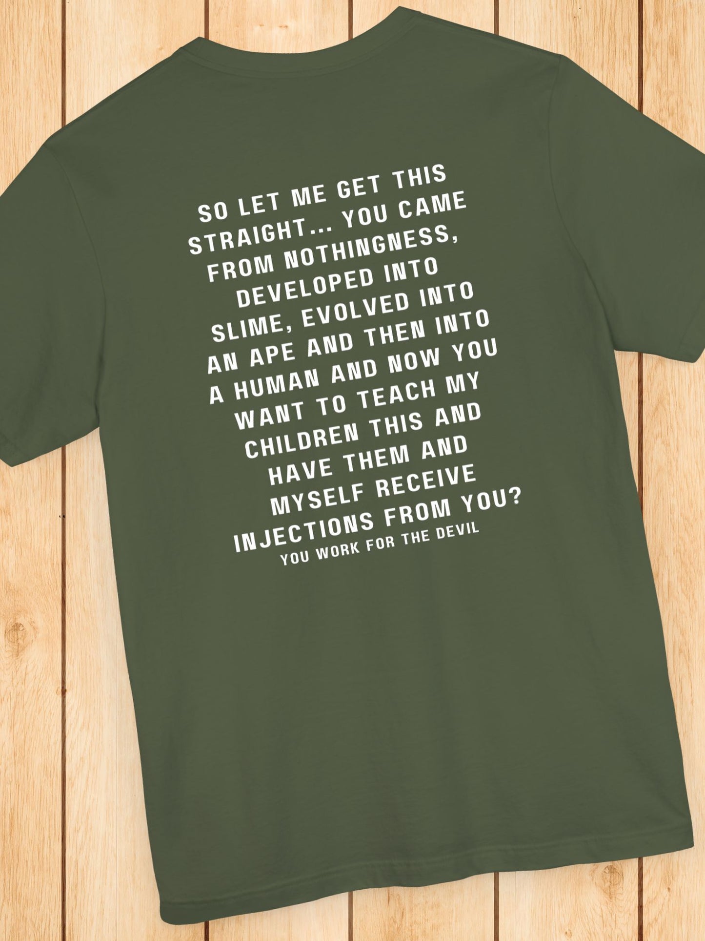 'So let me get this straight...' Unisex T-Shirt, Christian Apparel