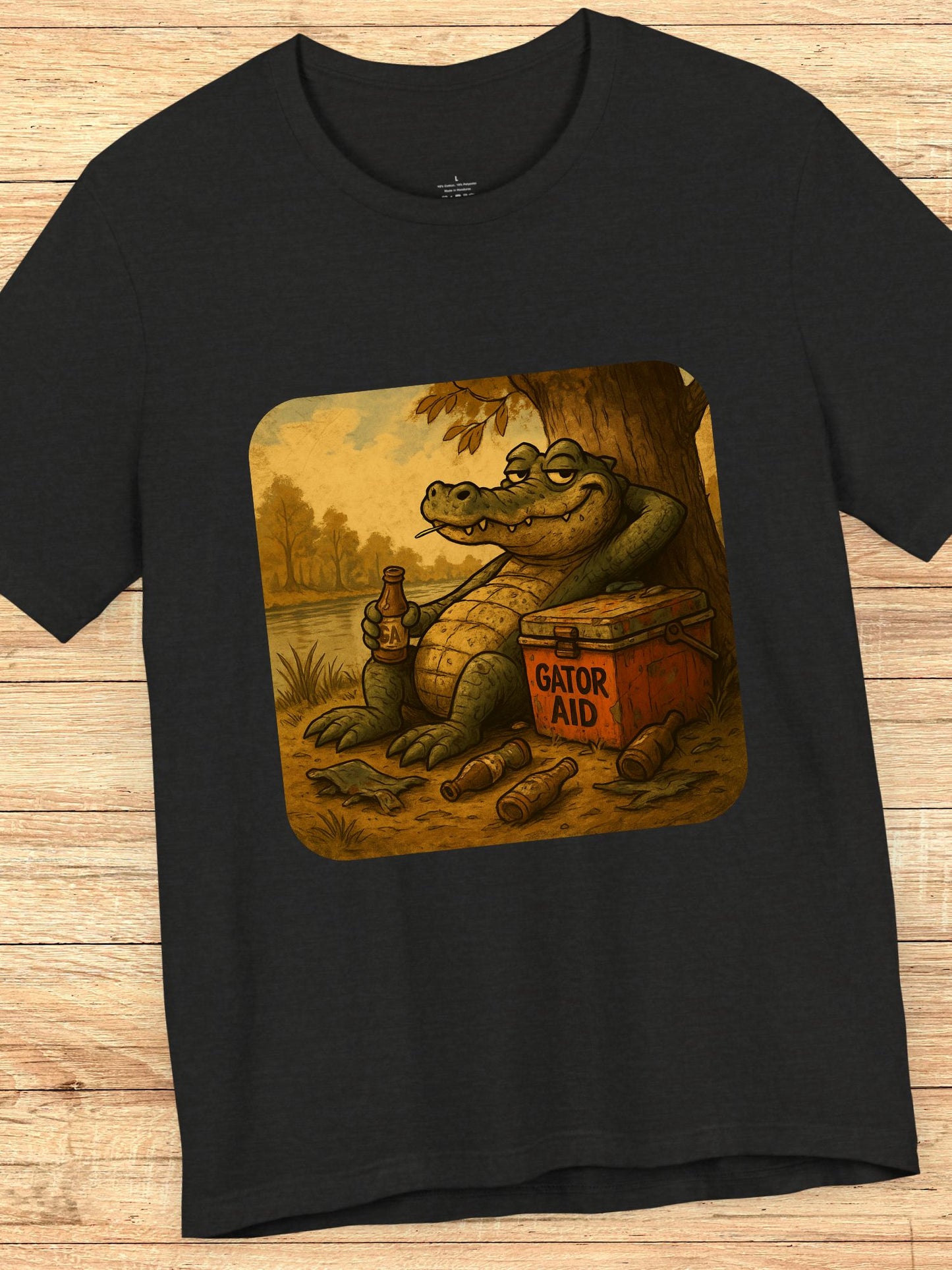 "Gator Aid" Graphic Tee, Unisex T-Shirt, Casual Wear, Animal Lover Gift, Summer Fashion, Outdoor Adventure Shirt