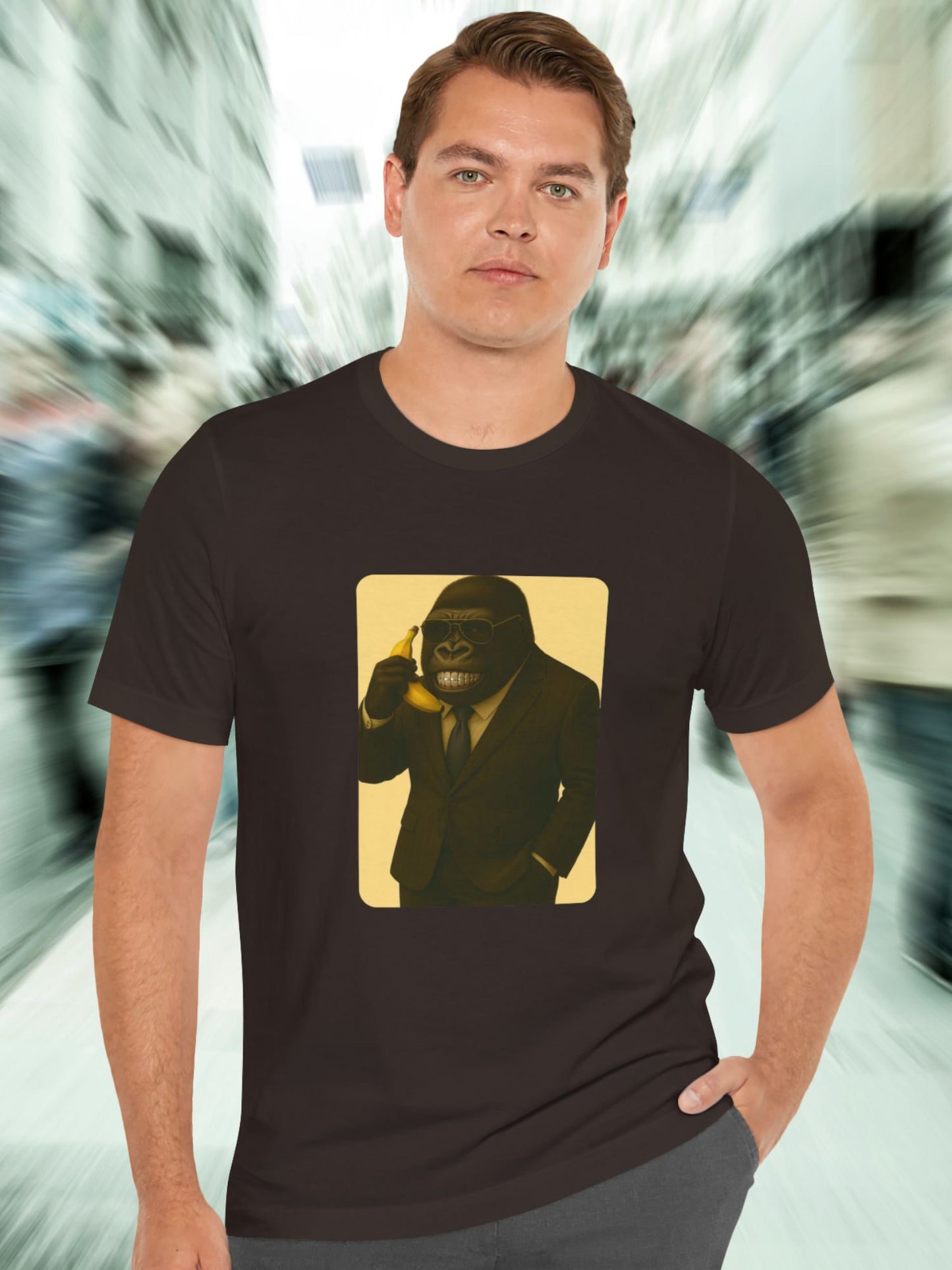 Grilla Grillz on an Important Banana Graphic Unisex T-Shirt