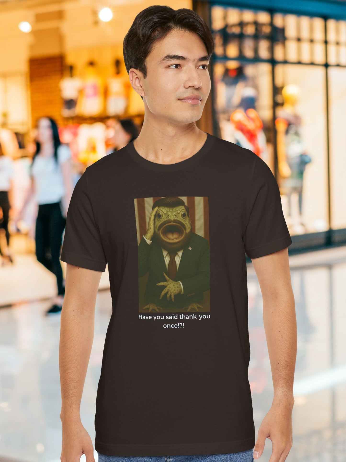 'Have You Said Thank You Once!?' Vance Toad Graphic Unisex T-Shirt, Political Tee