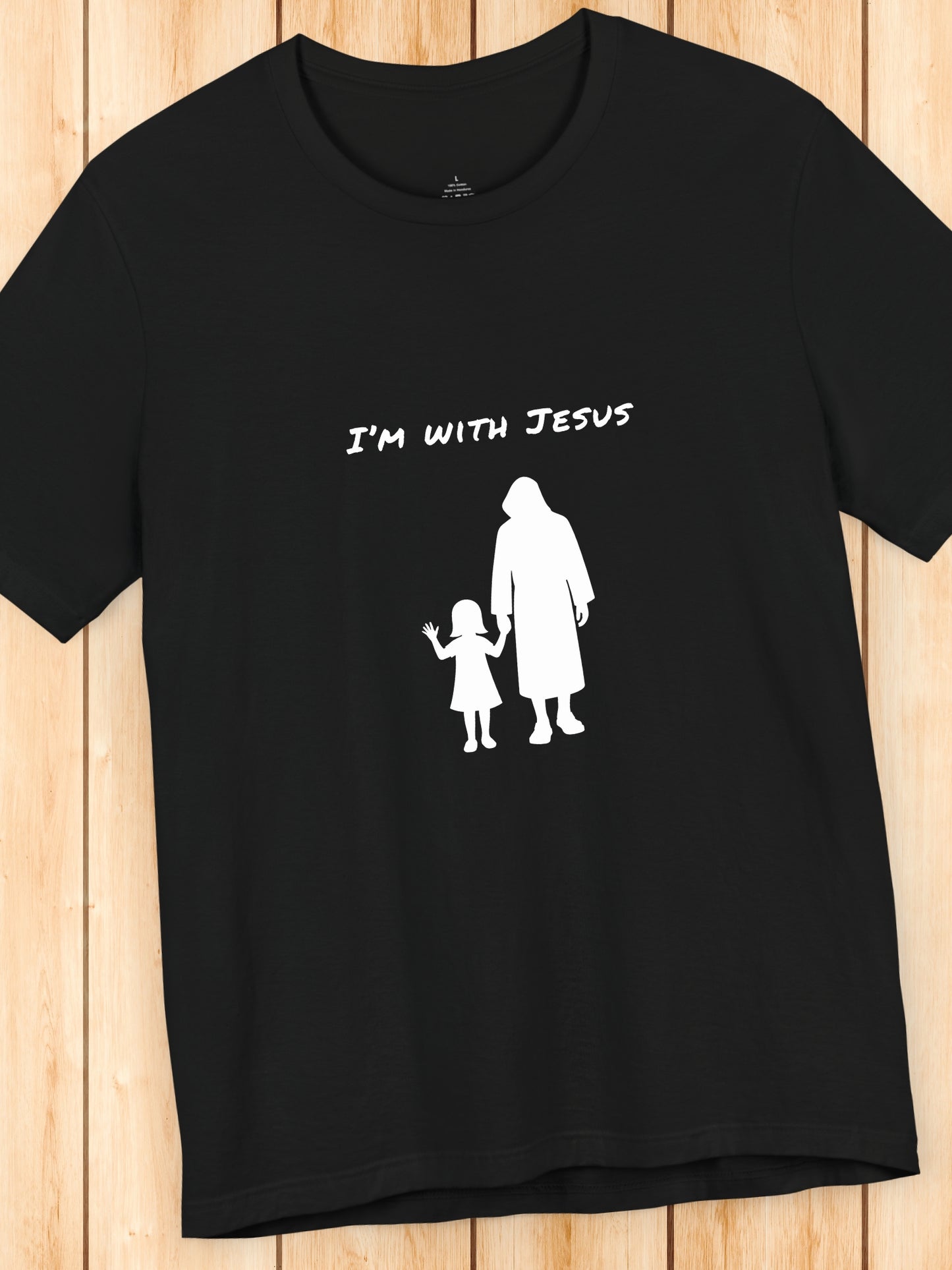 'I'm with Jesus' (girl) Unisex T-Shirt, Jesus Tee, Christian Apparel