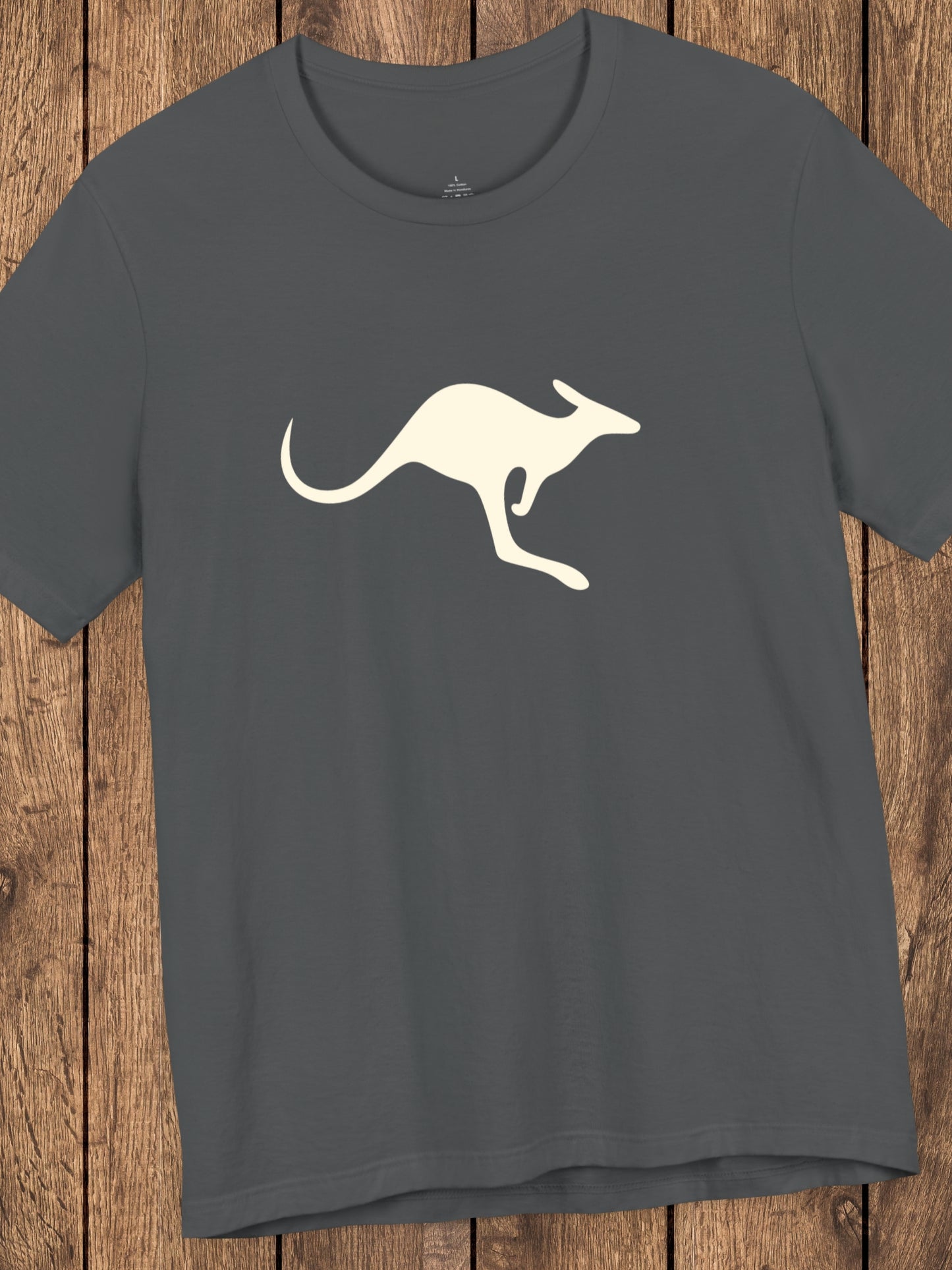 Kangaroo Graphic T-Shirt, Australian Tee, Stylish Animal Apparel