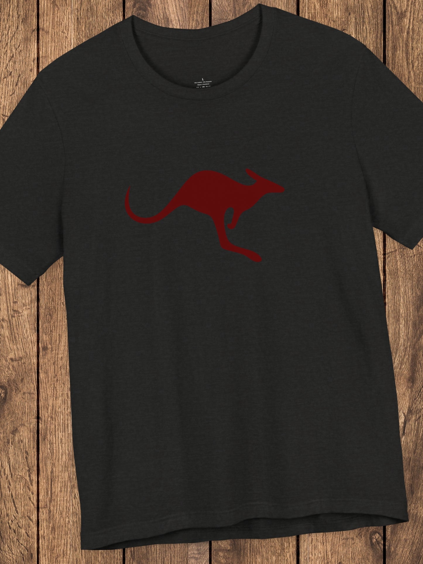 Kangaroo Graphic T-Shirt, Australian Tee, Stylish Animal Apparel