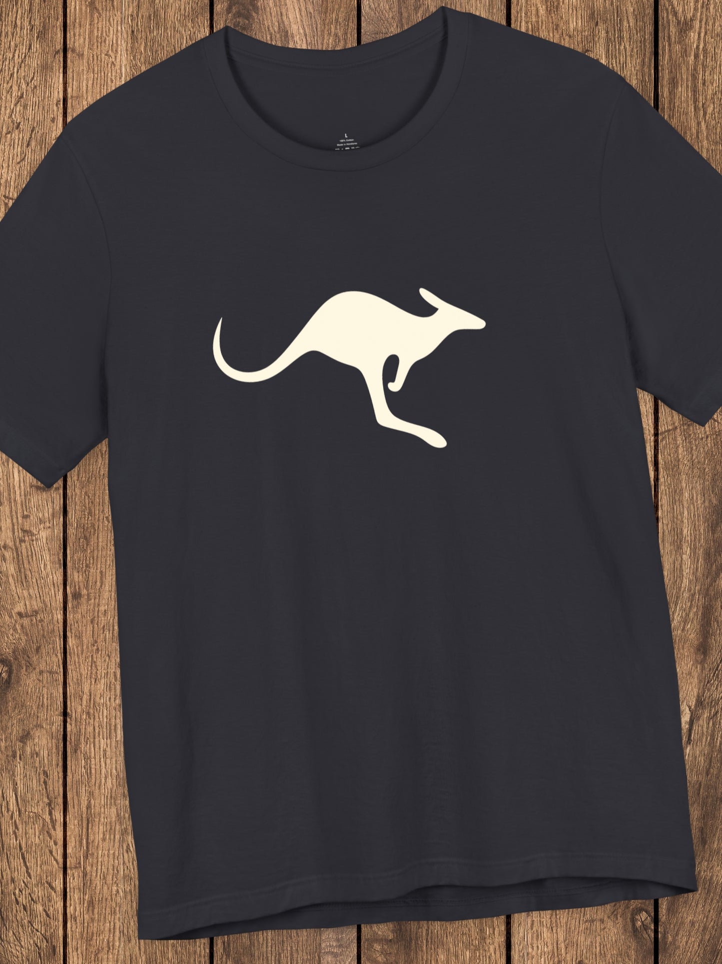 Kangaroo Graphic T-Shirt, Australian Tee, Stylish Animal Apparel