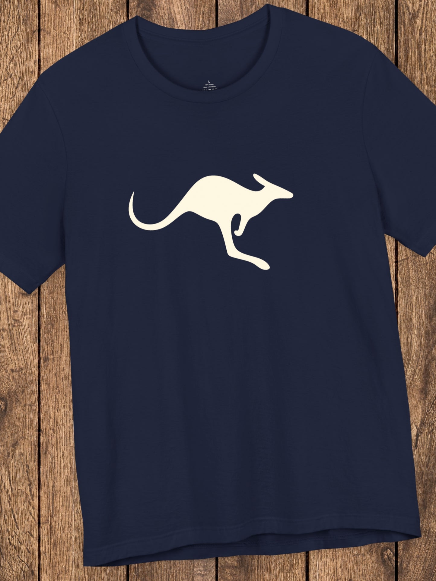 Kangaroo Graphic T-Shirt, Australian Tee, Stylish Animal Apparel