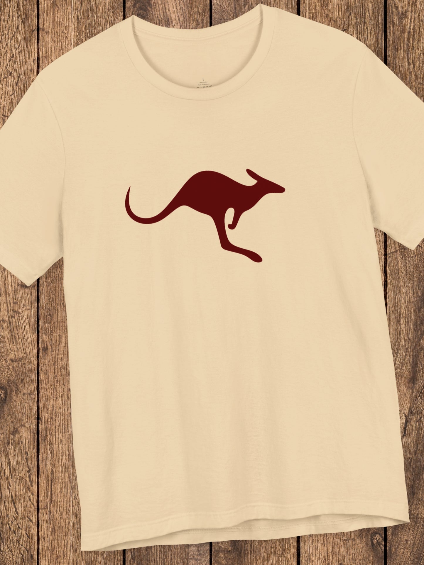 Kangaroo Graphic T-Shirt, Australian Tee, Stylish Animal Apparel