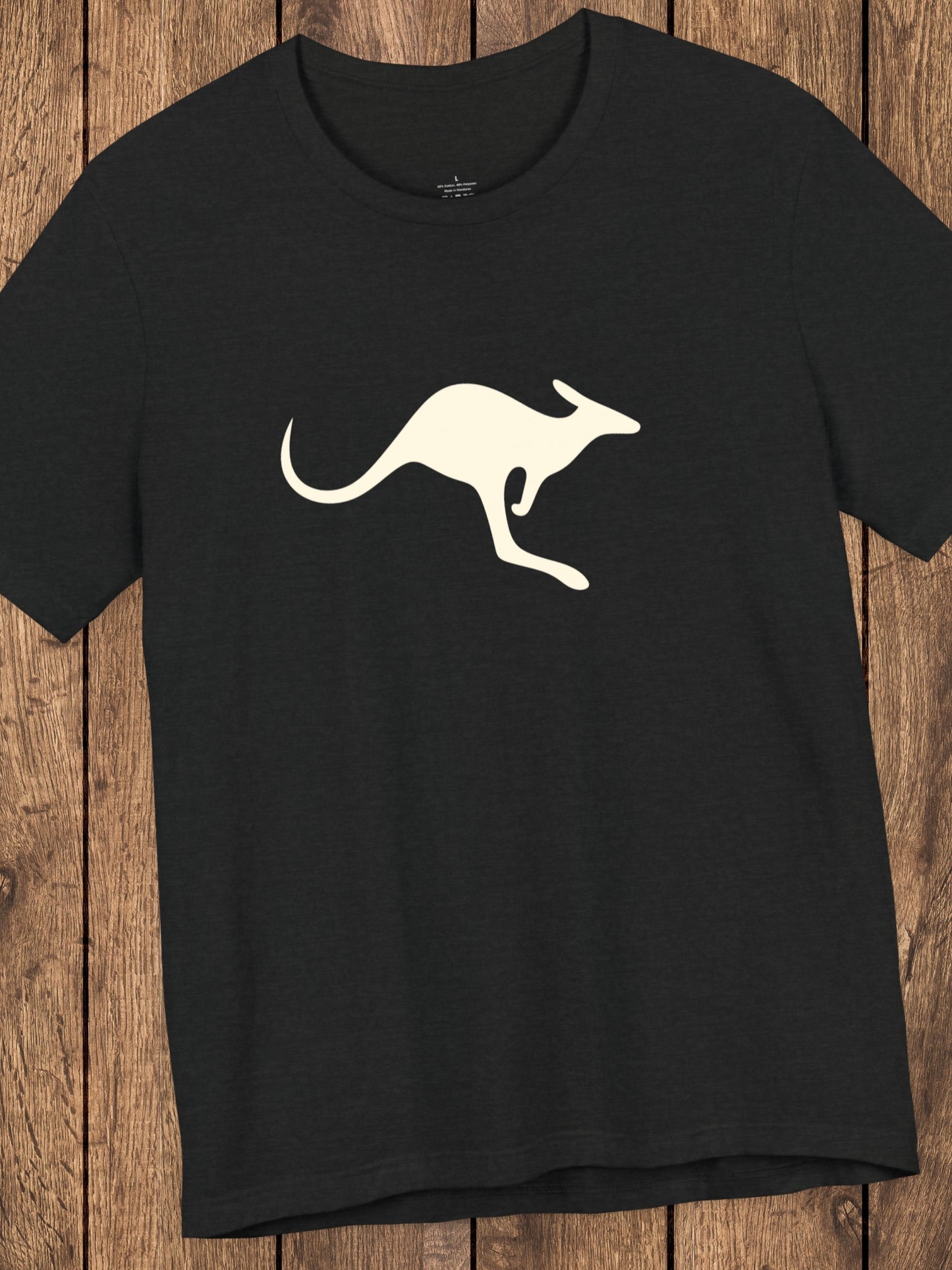 Kangaroo Graphic T-Shirt, Australian Tee, Stylish Animal Apparel