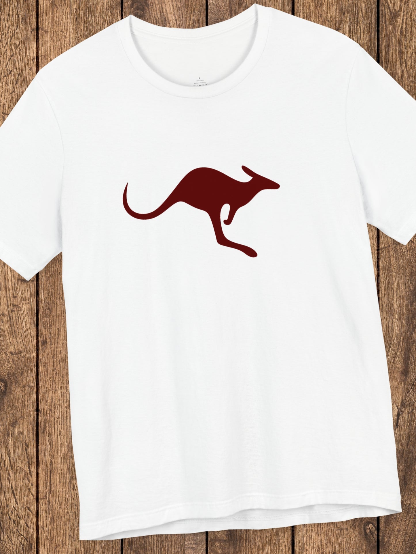 Kangaroo Graphic T-Shirt, Australian Tee, Stylish Animal Apparel