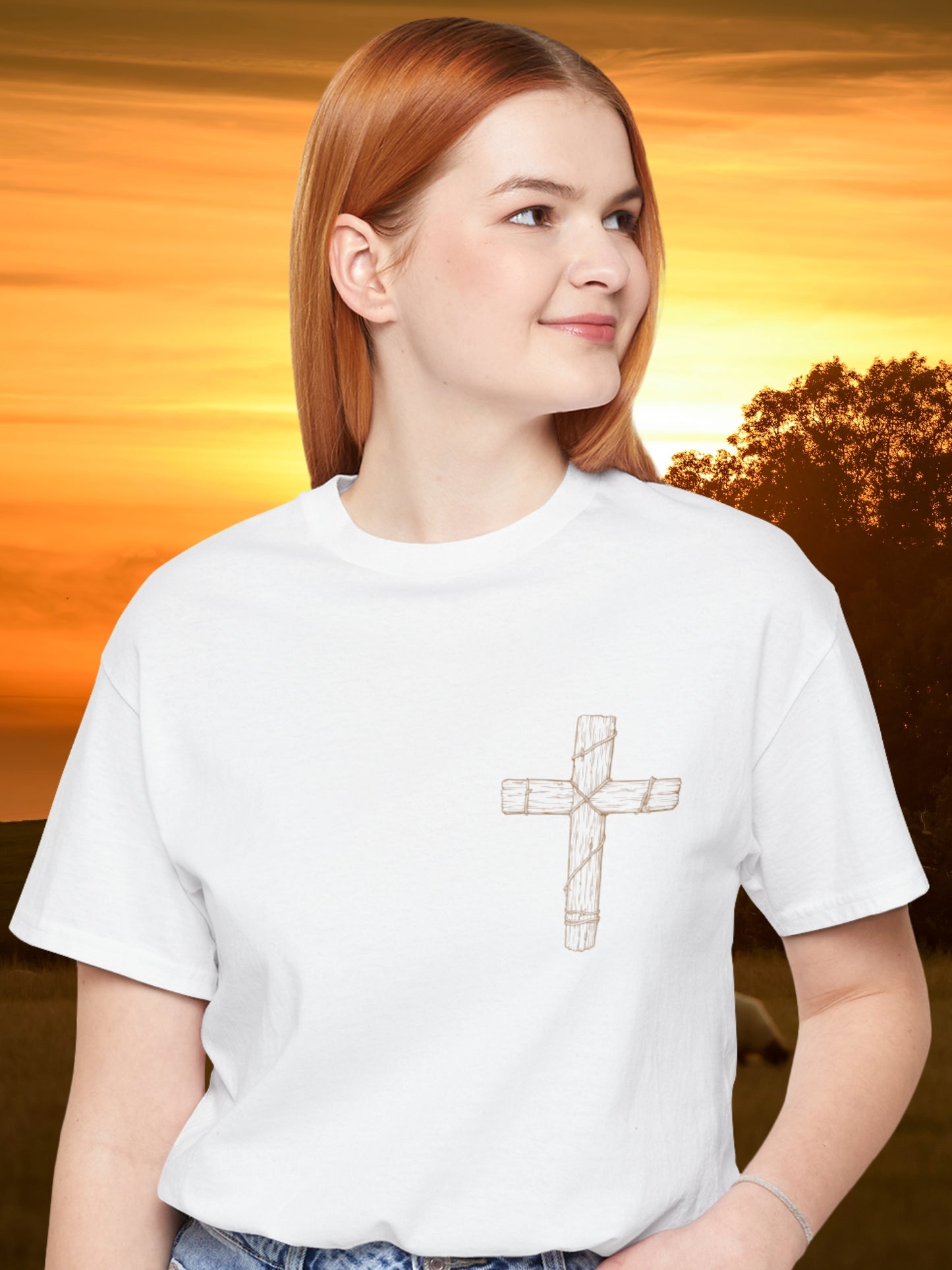 'Proud to be the oldest profession in the world...' Shepherd Graphic Unisex T-Shirt, Christian Apparel, Bible Verse, Farming Tee, Herdsman Tee