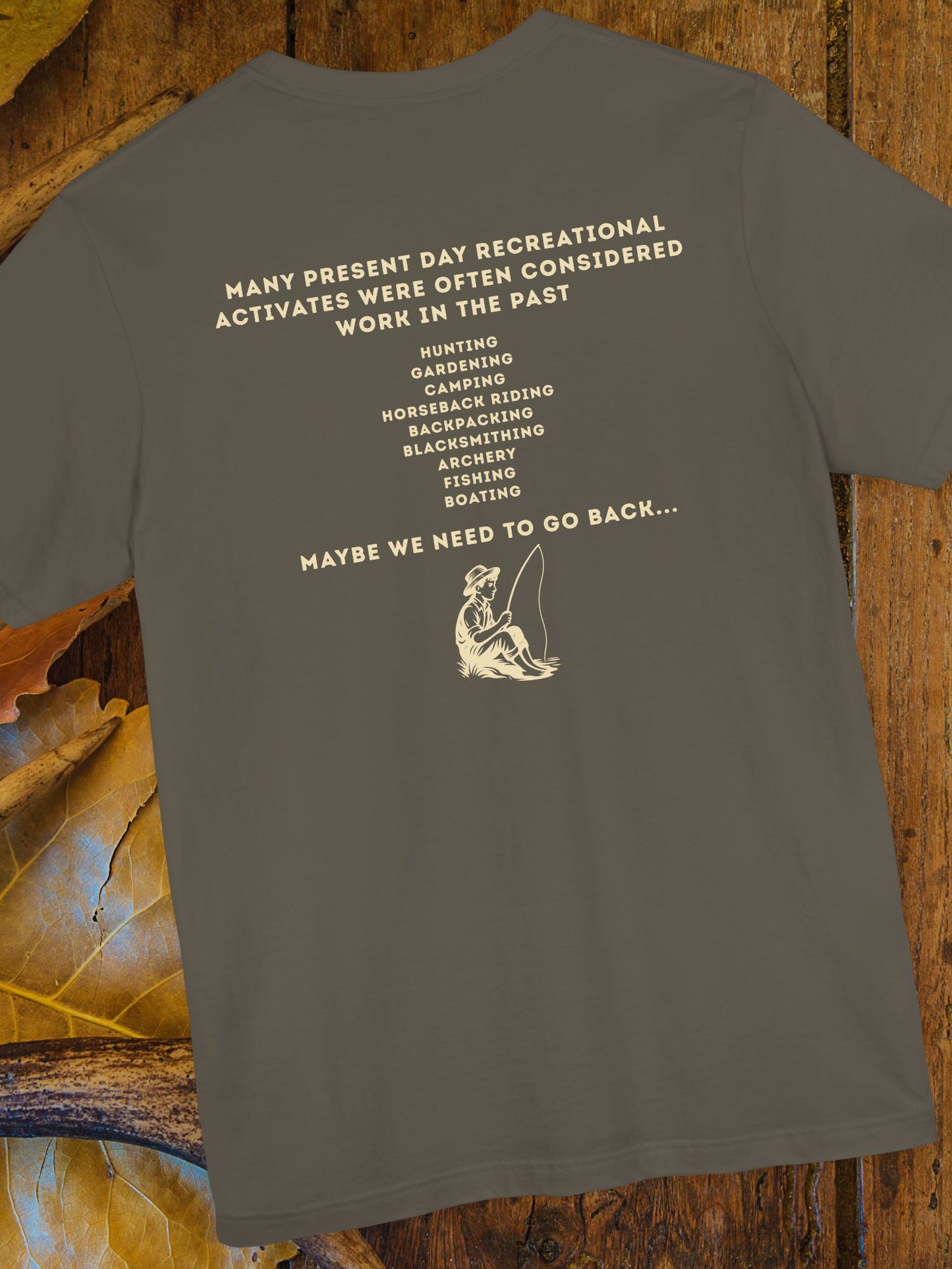 Current Recreation Was Considered Work, Graphic Unisex T-Shirt