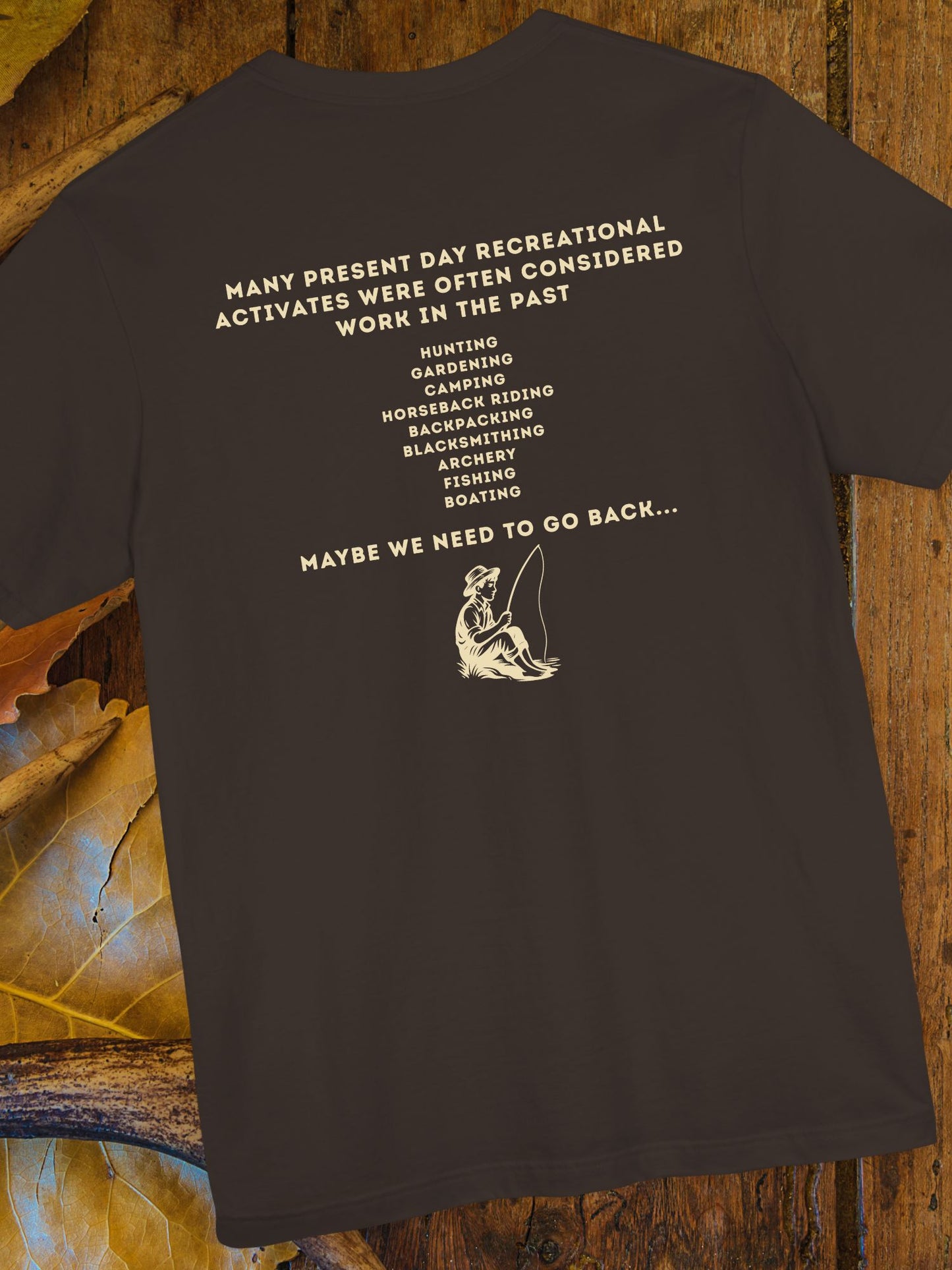 Current Recreation Was Considered Work, Graphic Unisex T-Shirt