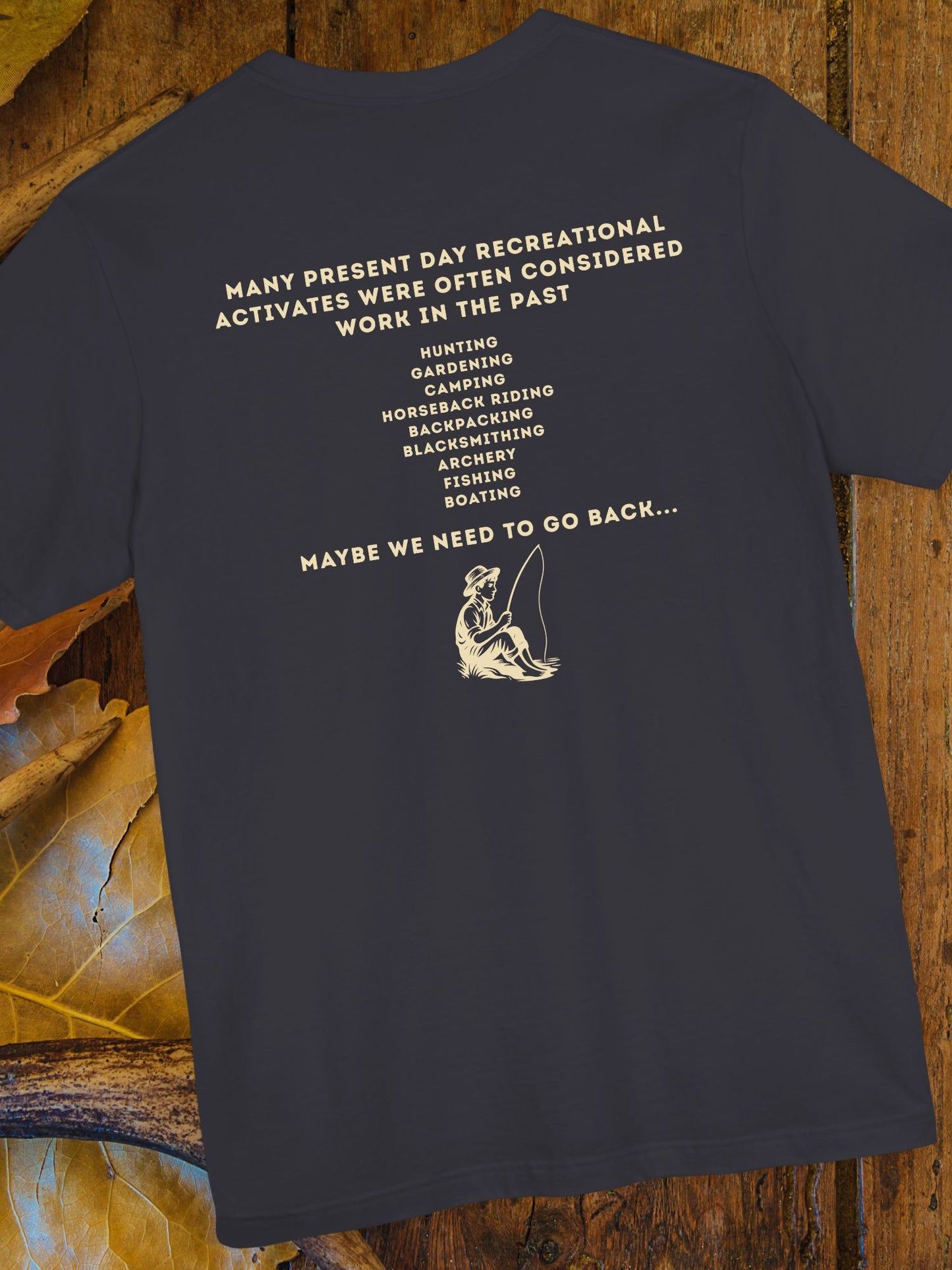 Current Recreation Was Considered Work, Graphic Unisex T-Shirt