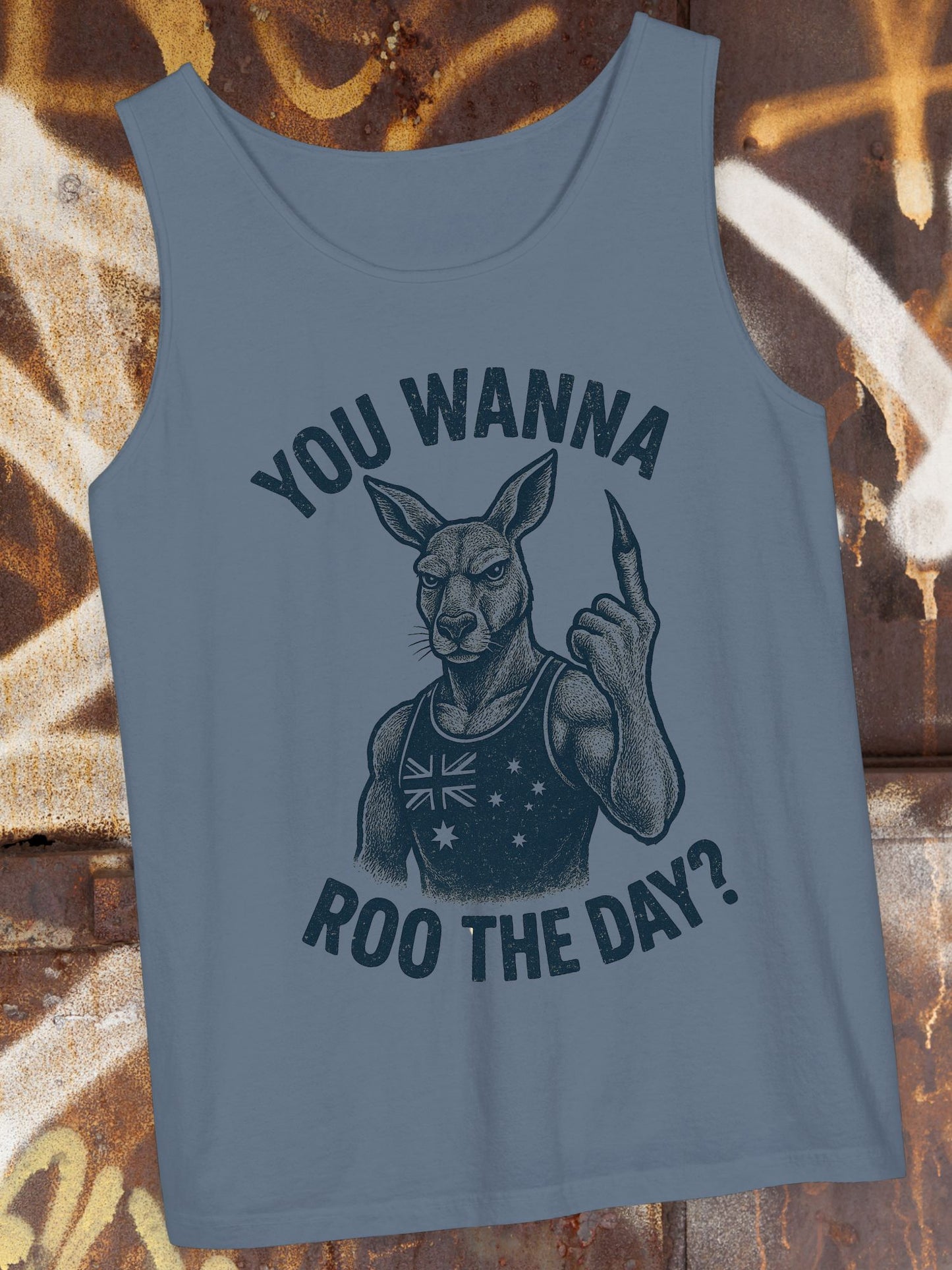 'You Wanna Roo the Day?' Unisex Garment-Dyed Tank Top, Casual Summer Wear, Gift for Australia Day, Streetwear, Funny Graphic Tee, Unique [...]