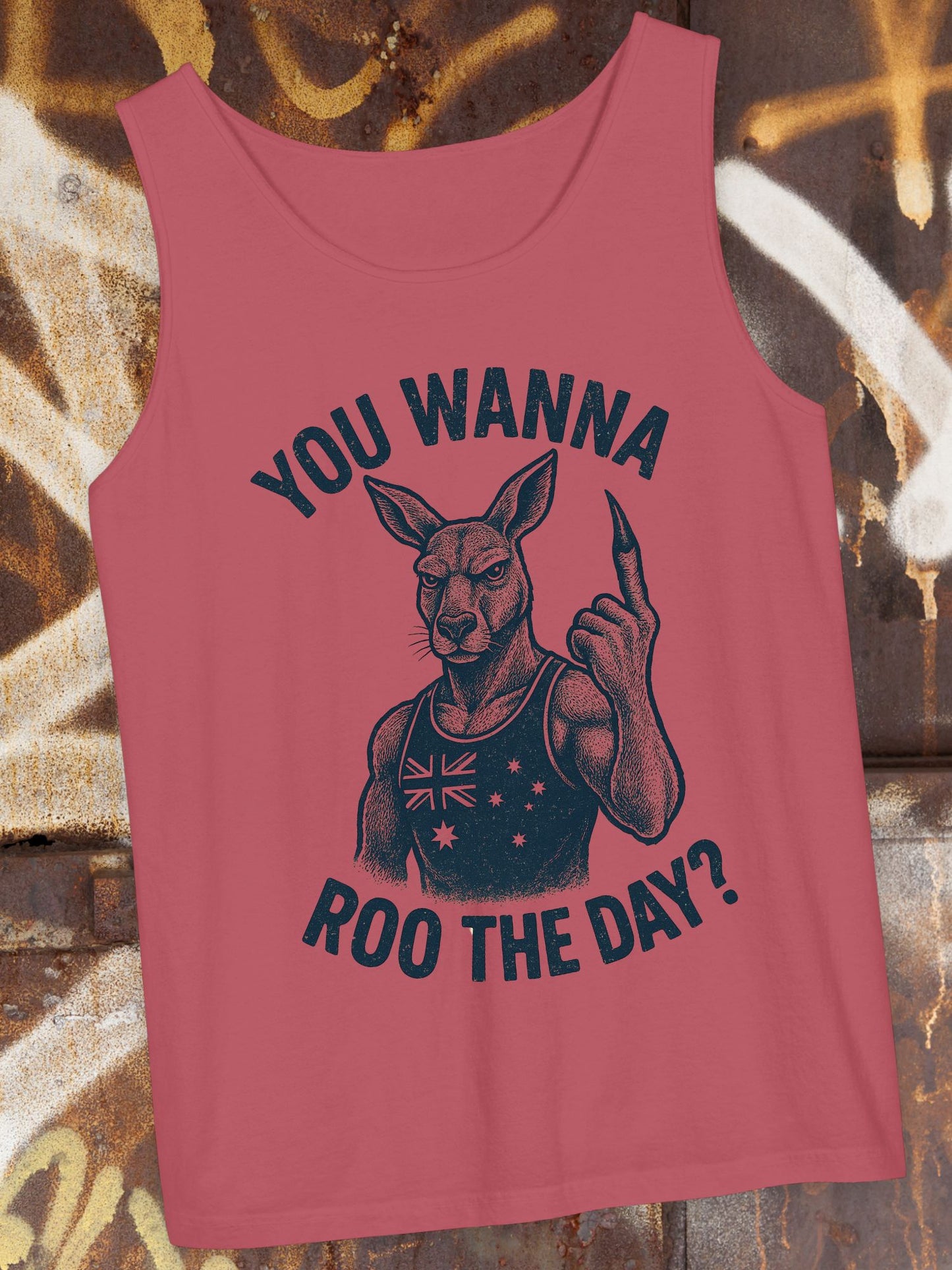 'You Wanna Roo the Day?' Unisex Garment-Dyed Tank Top, Casual Summer Wear, Gift for Australia Day, Streetwear, Funny Graphic Tee, Unique [...]