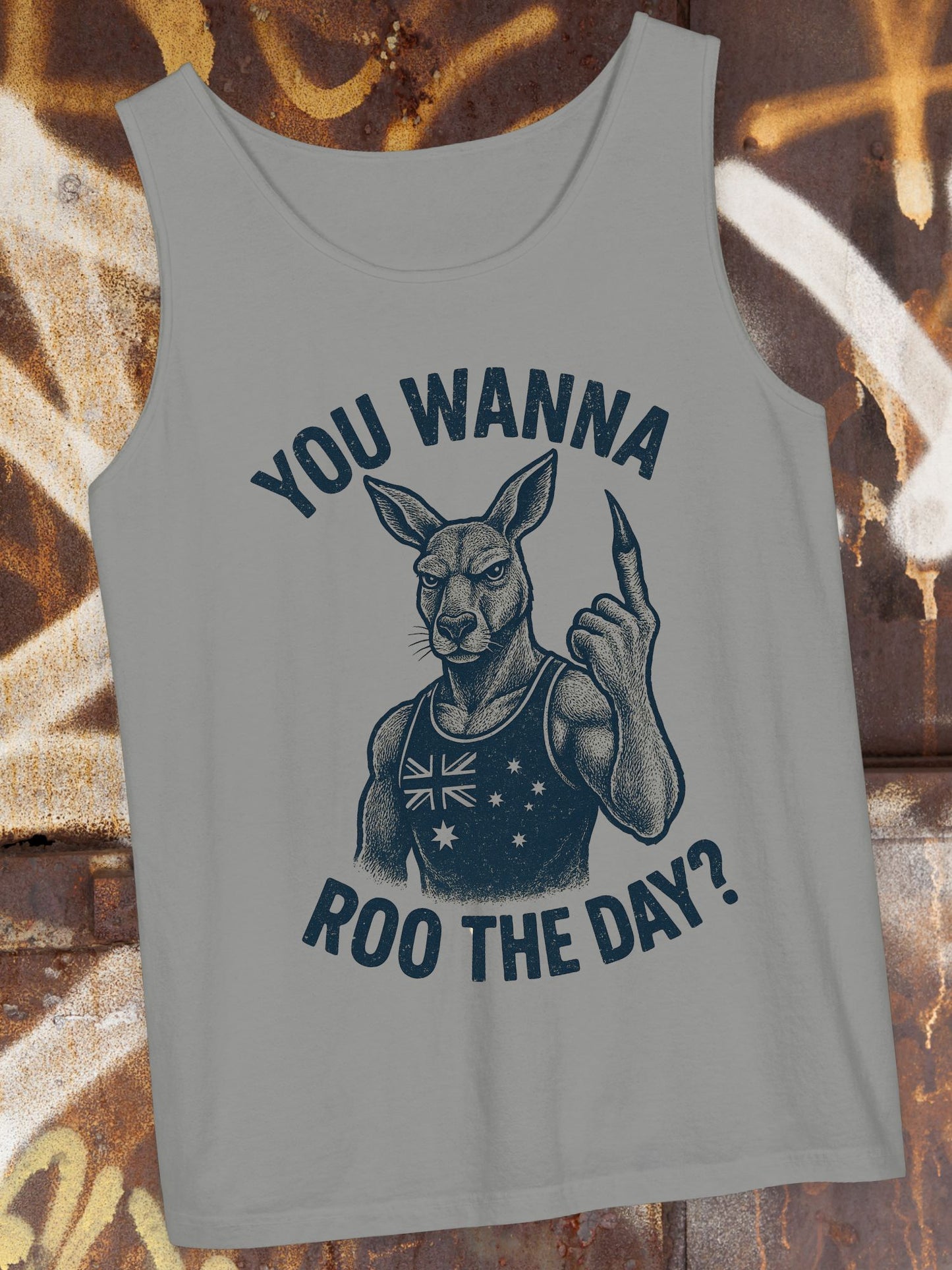 'You Wanna Roo the Day?' Unisex Garment-Dyed Tank Top, Casual Summer Wear, Gift for Australia Day, Streetwear, Funny Graphic Tee, Unique [...]