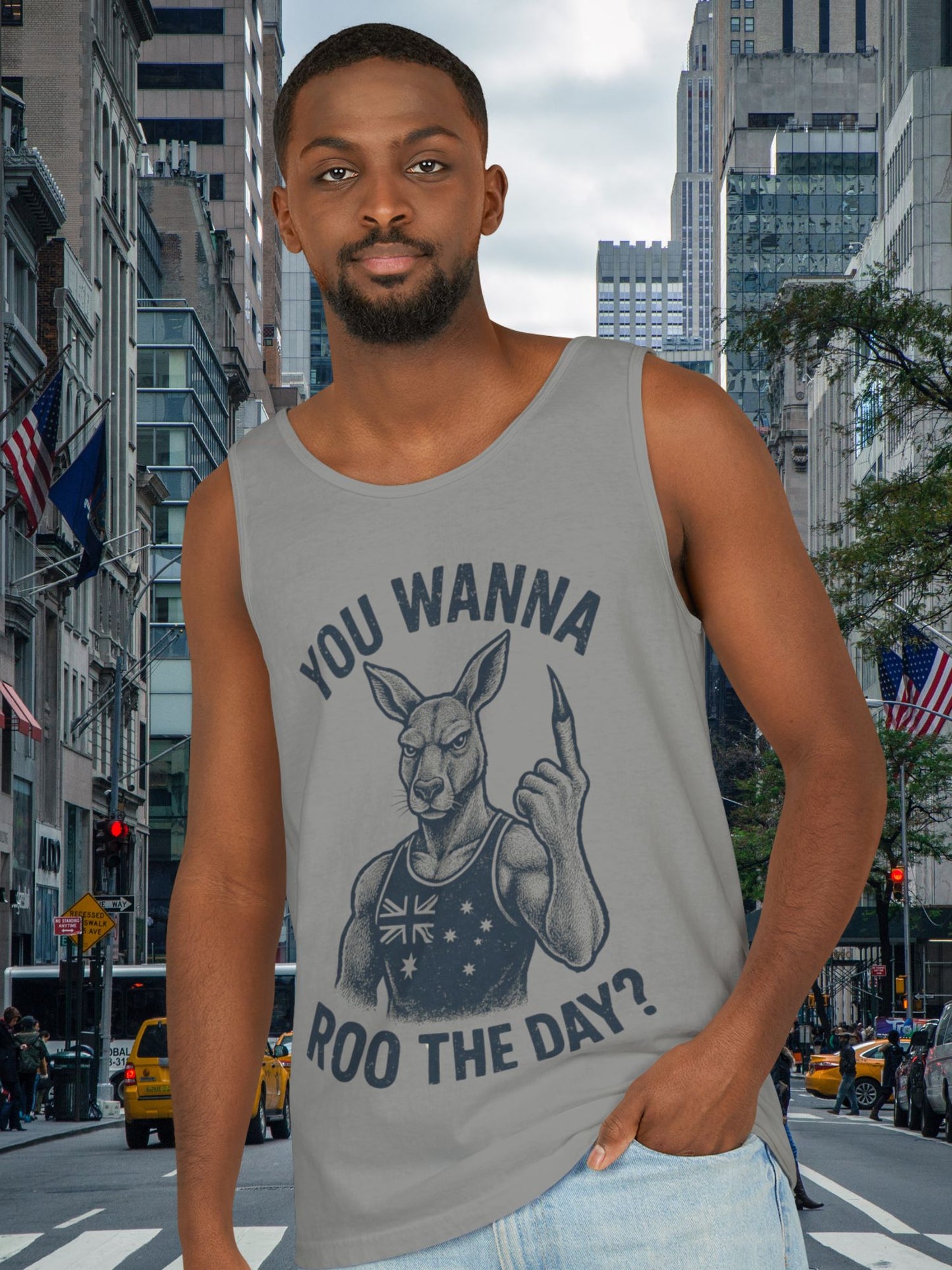 'You Wanna Roo the Day?' Unisex Garment-Dyed Tank Top, Casual Summer Wear, Gift for Australia Day, Streetwear, Funny Graphic Tee, Unique [...]