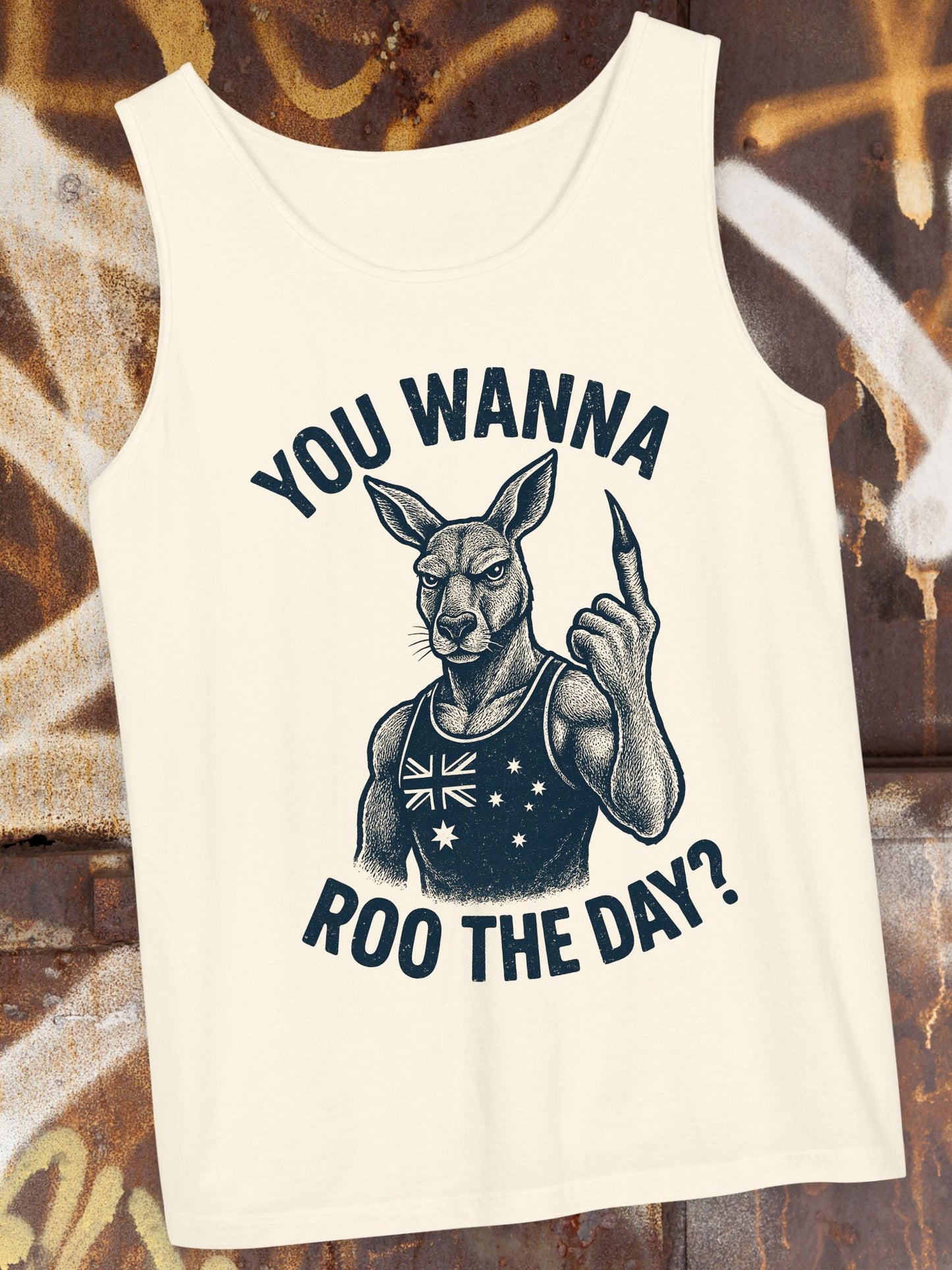 'You Wanna Roo the Day?' Unisex Garment-Dyed Tank Top, Casual Summer Wear, Gift for Australia Day, Streetwear, Funny Graphic Tee, Unique [...]