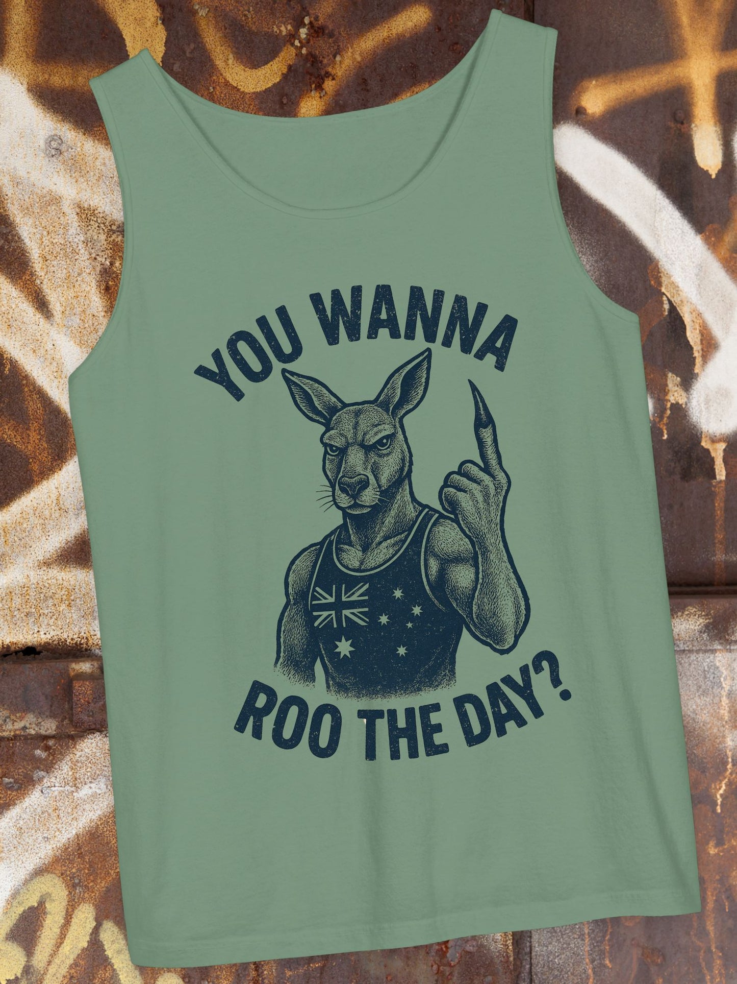 'You Wanna Roo the Day?' Unisex Garment-Dyed Tank Top, Casual Summer Wear, Gift for Australia Day, Streetwear, Funny Graphic Tee, Unique [...]