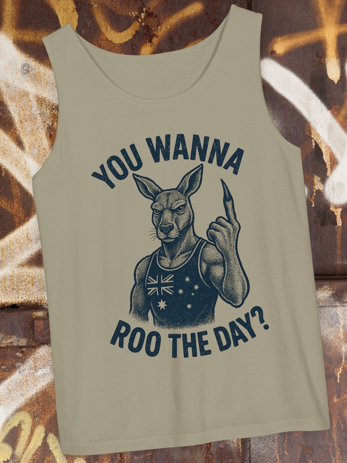 'You Wanna Roo the Day?' Unisex Garment-Dyed Tank Top, Casual Summer Wear, Gift for Australia Day, Streetwear, Funny Graphic Tee, Unique [...]