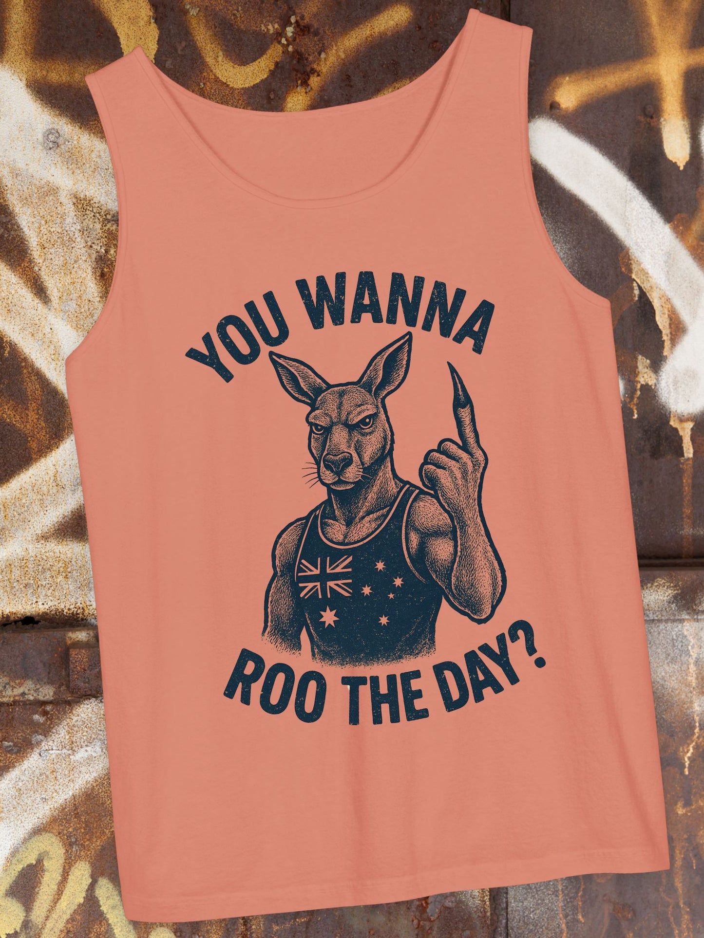 'You Wanna Roo the Day?' Unisex Garment-Dyed Tank Top, Casual Summer Wear, Gift for Australia Day, Streetwear, Funny Graphic Tee, Unique [...]
