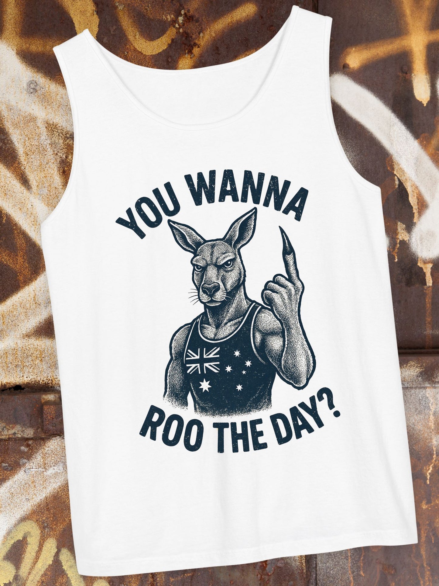 'You Wanna Roo the Day?' Unisex Garment-Dyed Tank Top, Casual Summer Wear, Gift for Australia Day, Streetwear, Funny Graphic Tee, Unique [...]