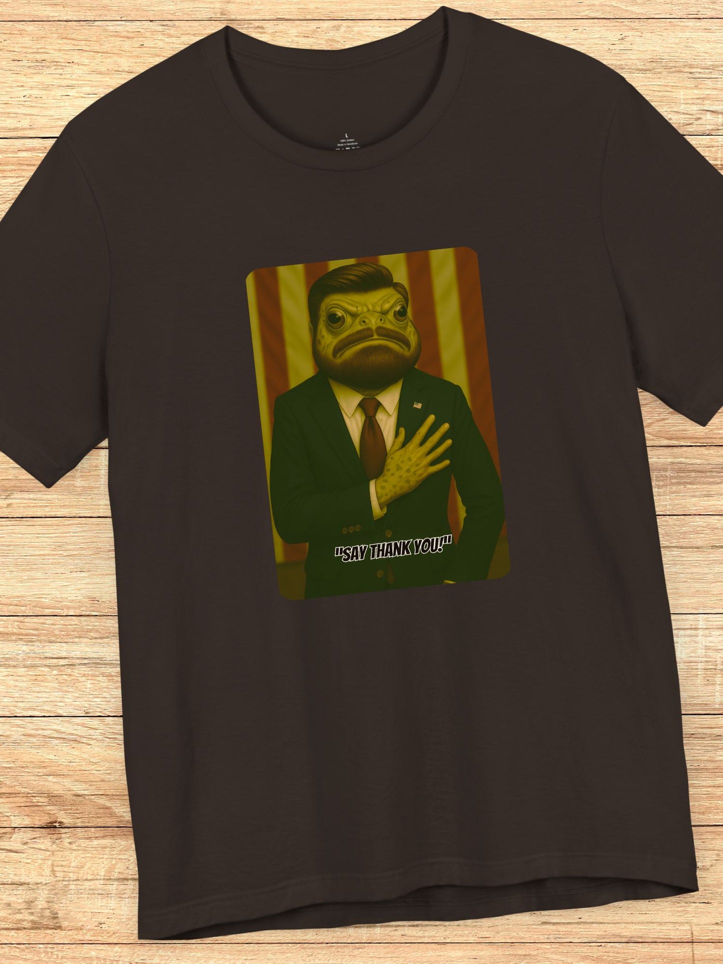 'Say Thank You' V.P. Vance Toad Graphic T-Shirt, Political