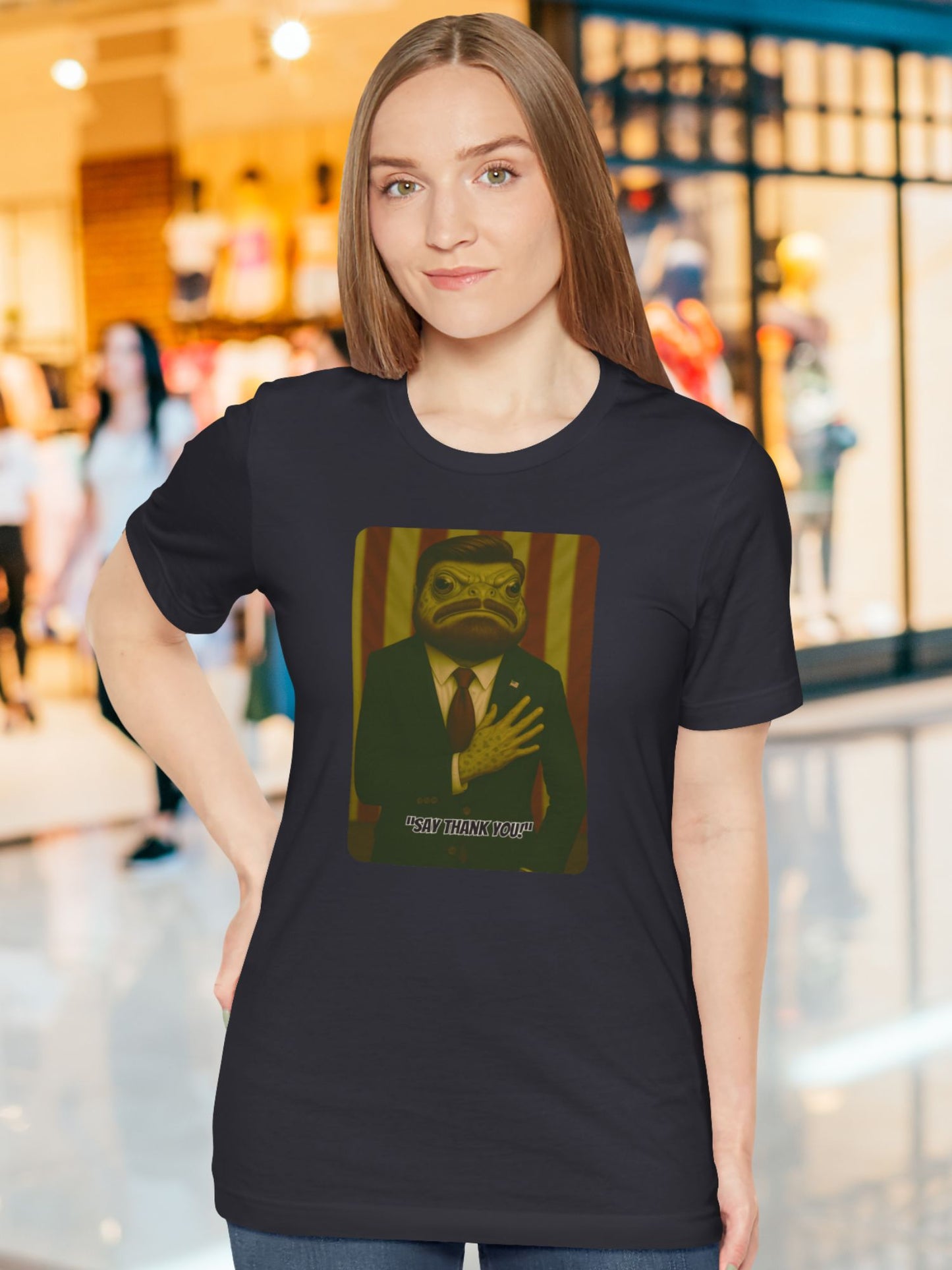 'Say Thank You' V.P. Vance Toad Graphic T-Shirt, Political