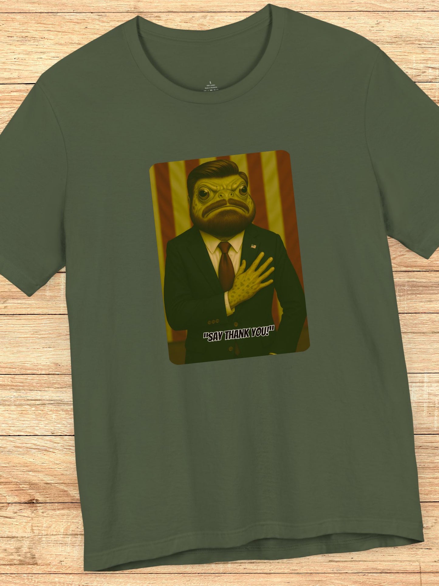 'Say Thank You' V.P. Vance Toad Graphic T-Shirt, Political