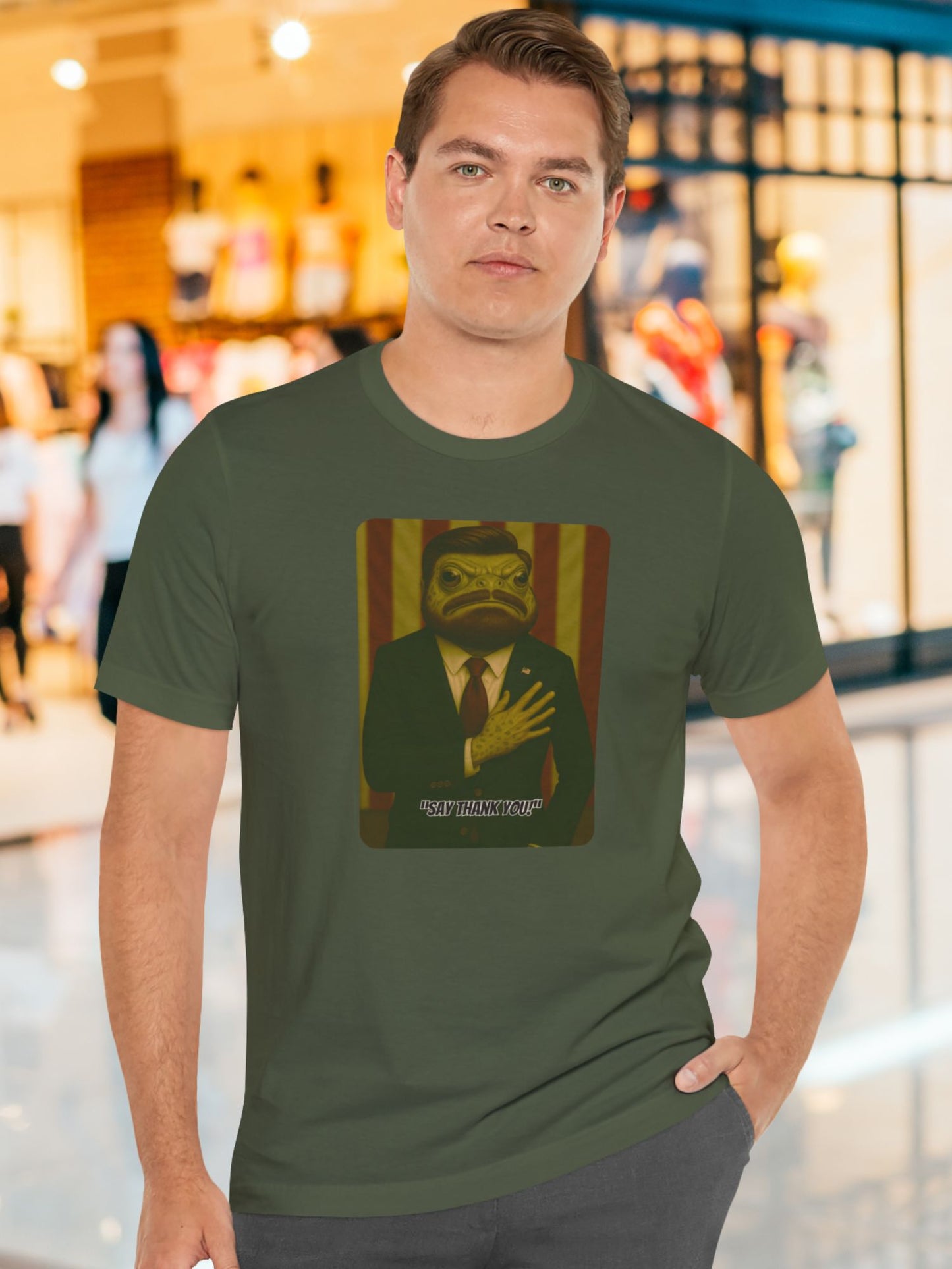 'Say Thank You' V.P. Vance Toad Graphic T-Shirt, Political