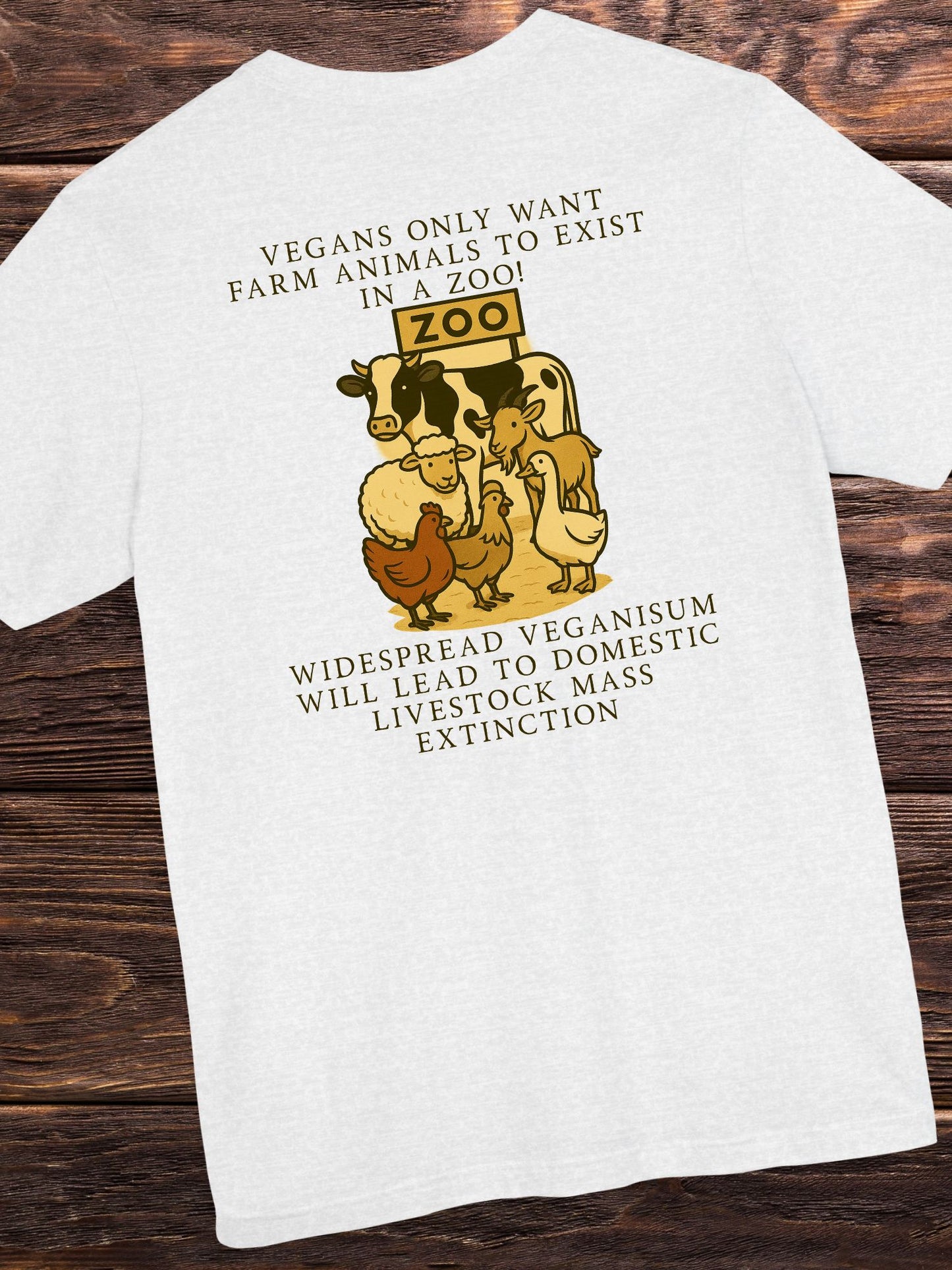 What Vegans Want Tee, Unisex Jersey T-Shirt, Animal Lover Tee, Conservation Apparel