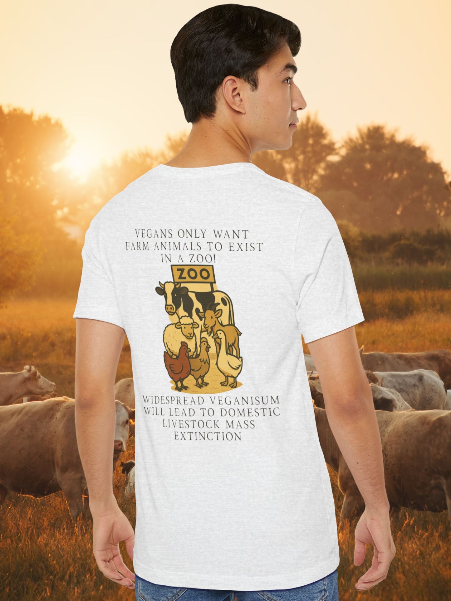 What Vegans Want Tee, Unisex Jersey T-Shirt, Animal Lover Tee, Conservation Apparel