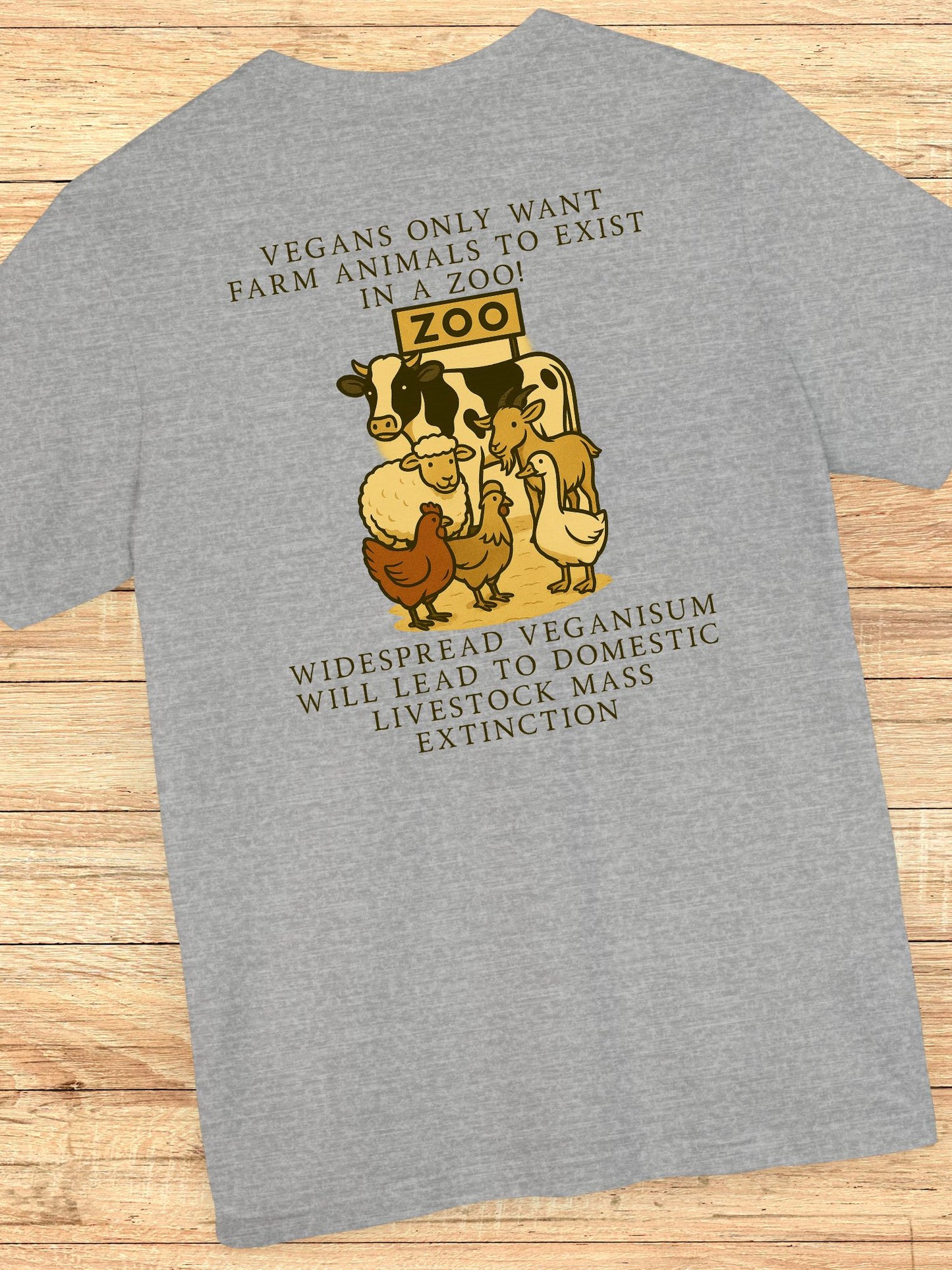 What Vegans Want Tee, Unisex Jersey T-Shirt, Animal Lover Tee, Conservation Apparel